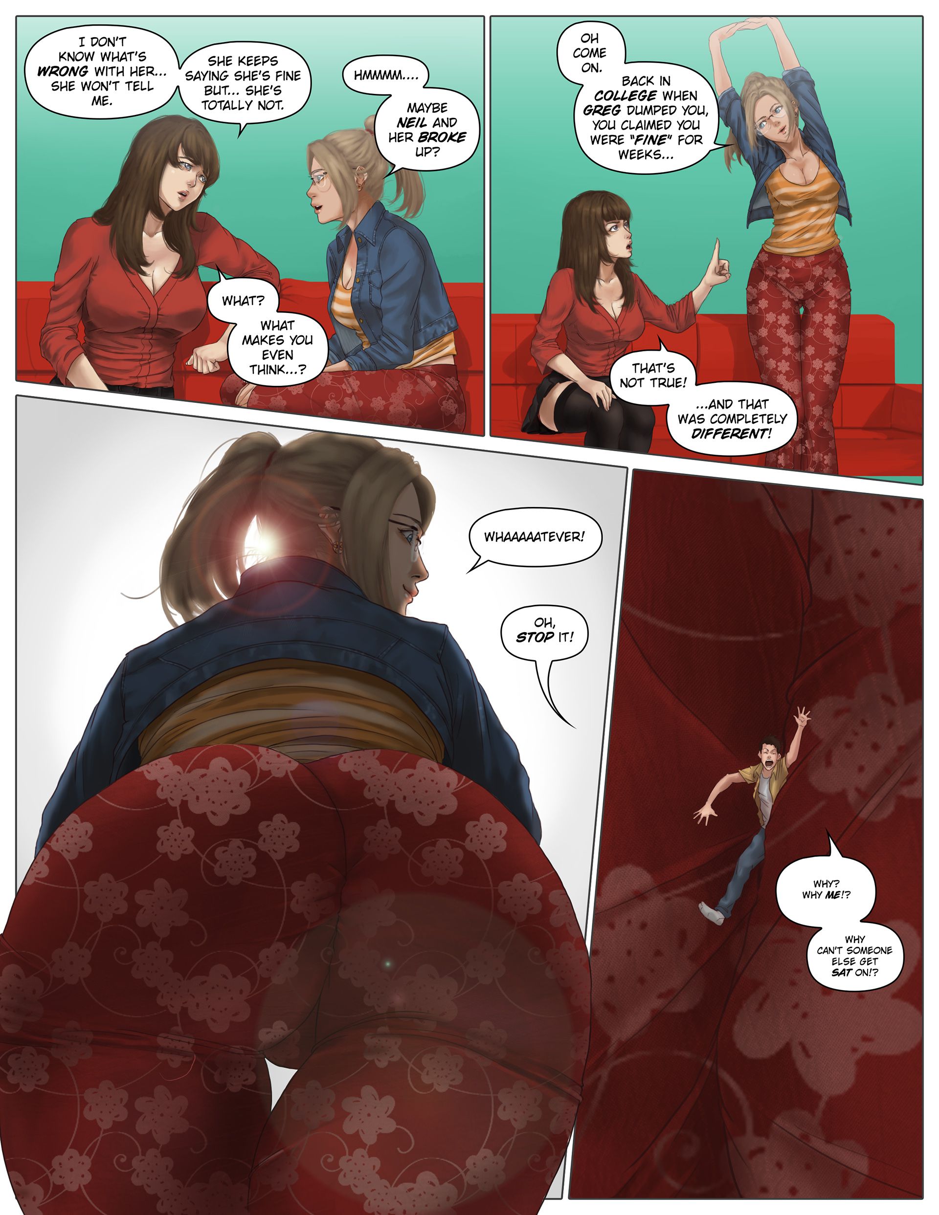 A Weekend Alone [Giantess Fan] 7 . A Weekend Alone - Chapter 7 [Giantess Fan] – page 6