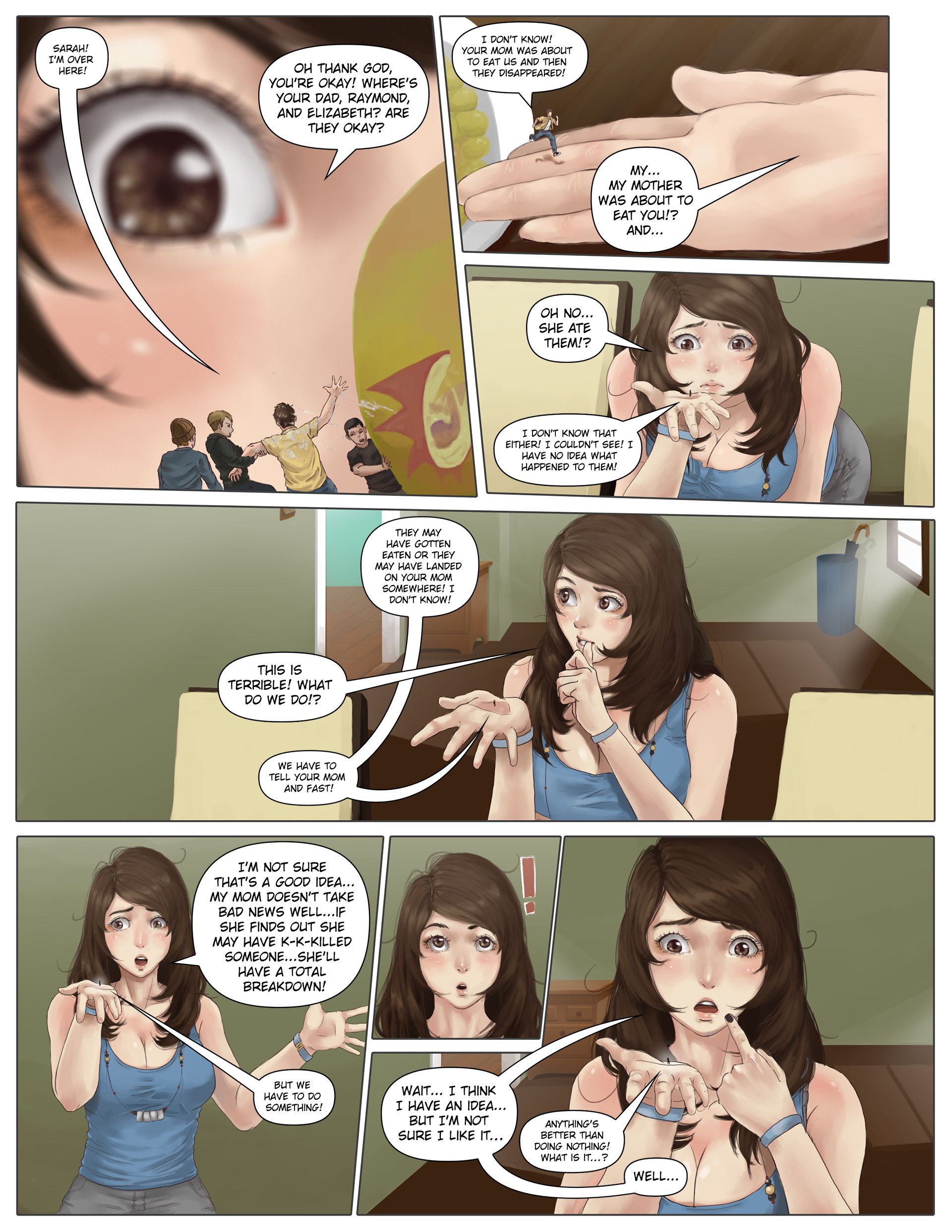 A Weekend Alone [Giantess Fan] 6 . A Weekend Alone - Chapter 6 [Giantess Fan] – page 11