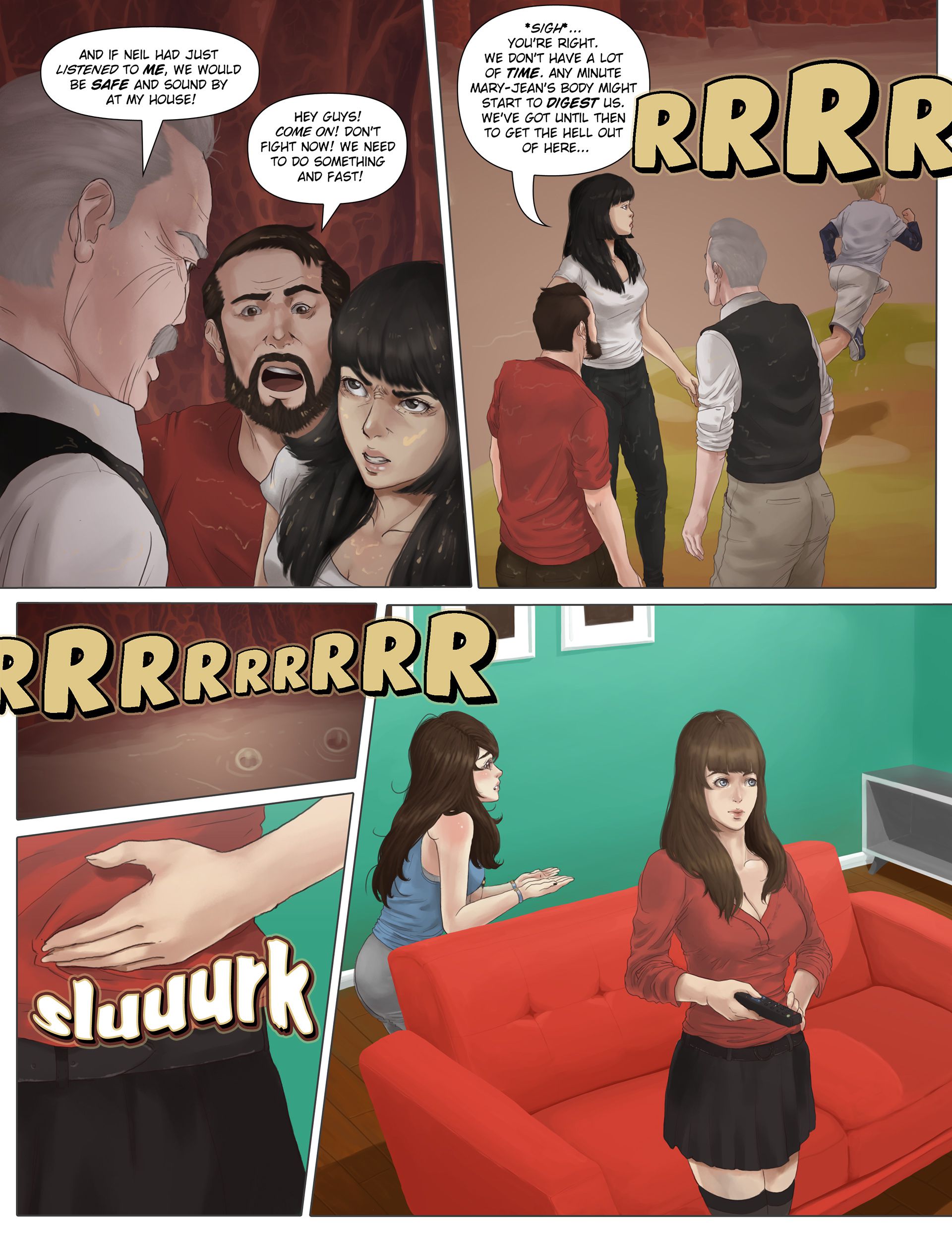 A Weekend Alone [Giantess Fan] 6 . A Weekend Alone - Chapter 6 [Giantess Fan] – page 13