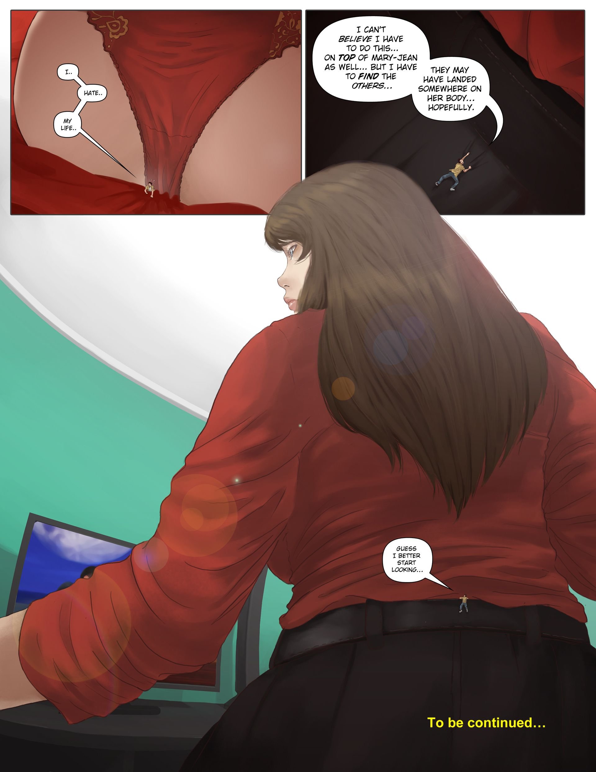 A Weekend Alone [Giantess Fan] 6 . A Weekend Alone - Chapter 6 [Giantess Fan] – page 16