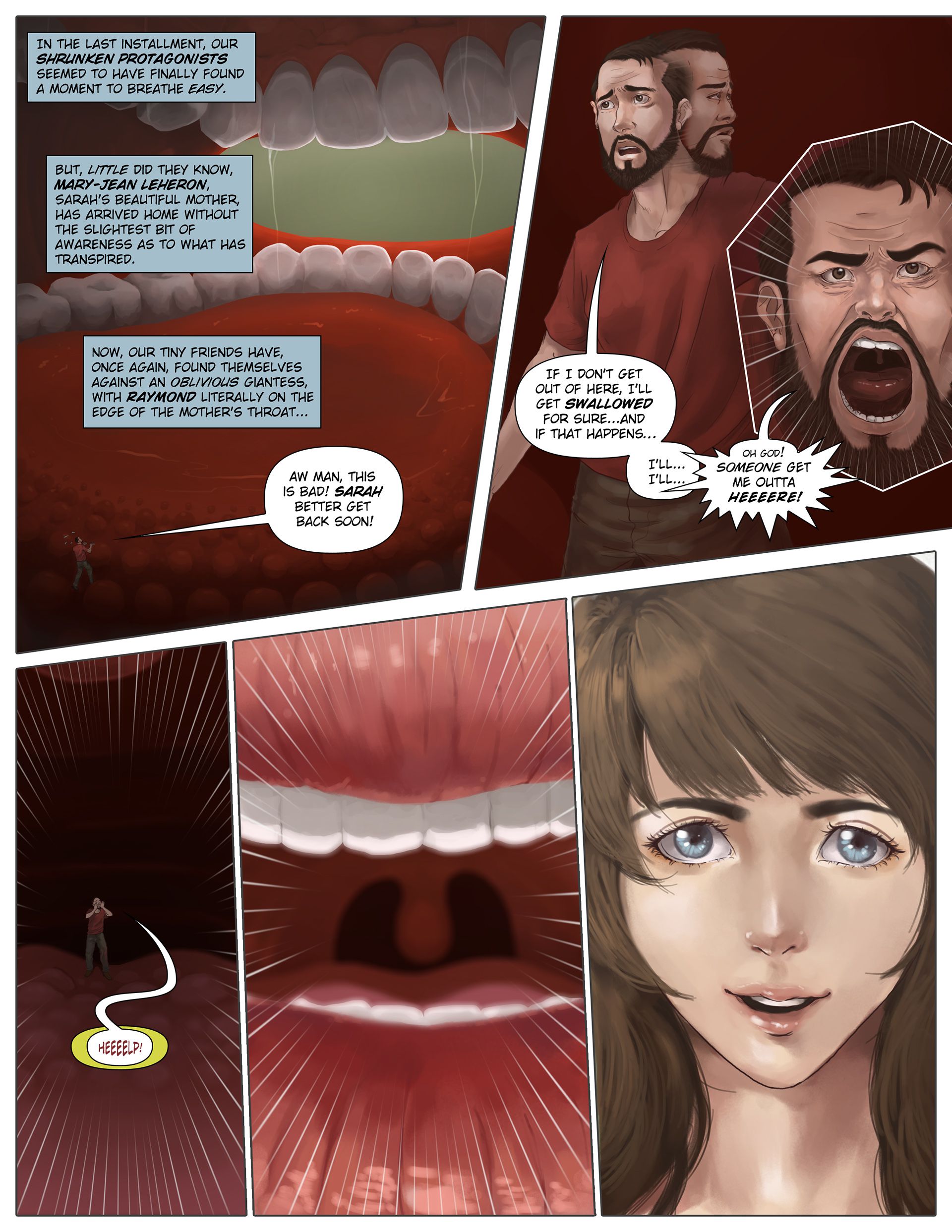 A Weekend Alone [Giantess Fan] 6 . A Weekend Alone - Chapter 6 [Giantess Fan] – page 2