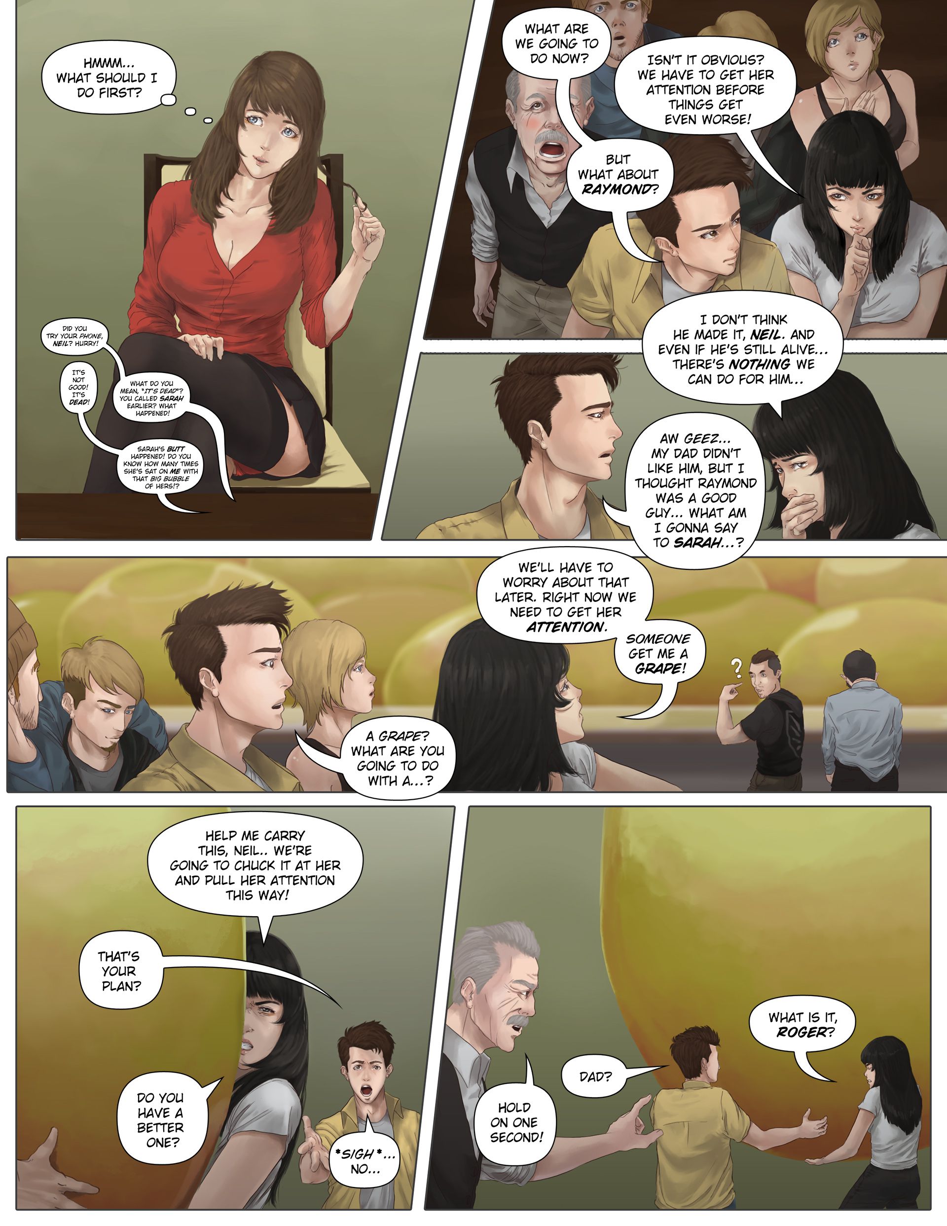 A Weekend Alone [Giantess Fan] 6 . A Weekend Alone - Chapter 6 [Giantess Fan] – page 3