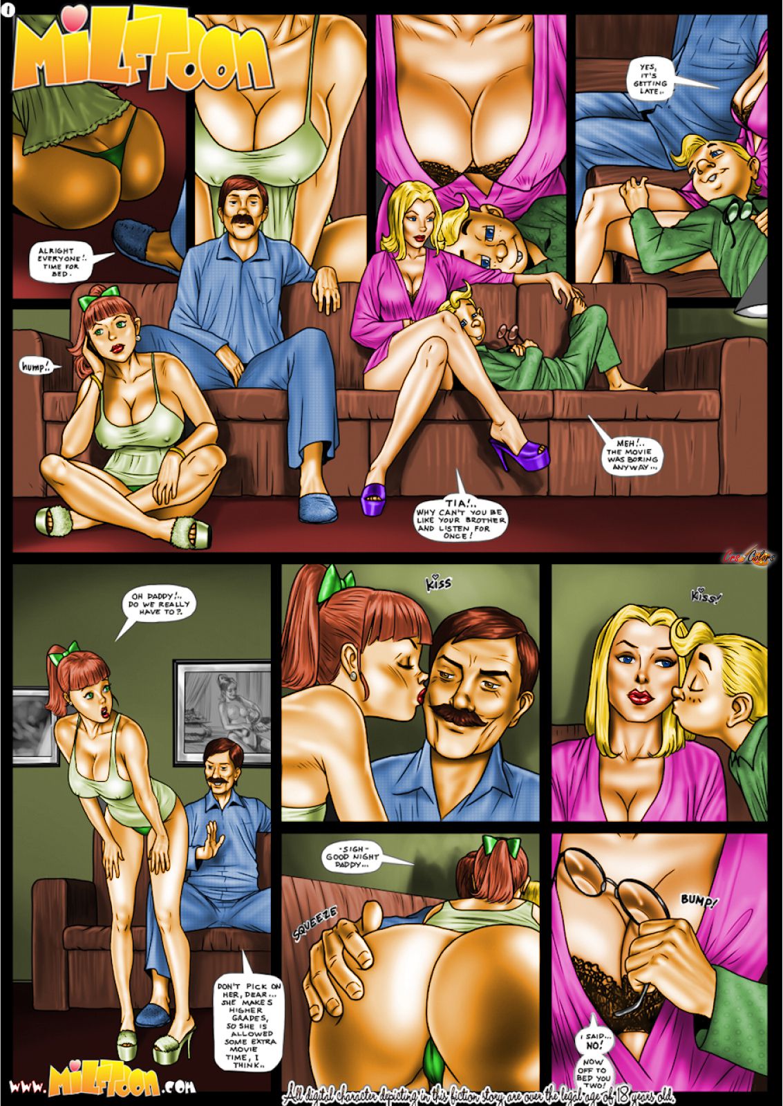 Inpornius [MILFToon] 1.5 . Inpornius  - Chapter 1 - Colored [MILFToon] – page 1