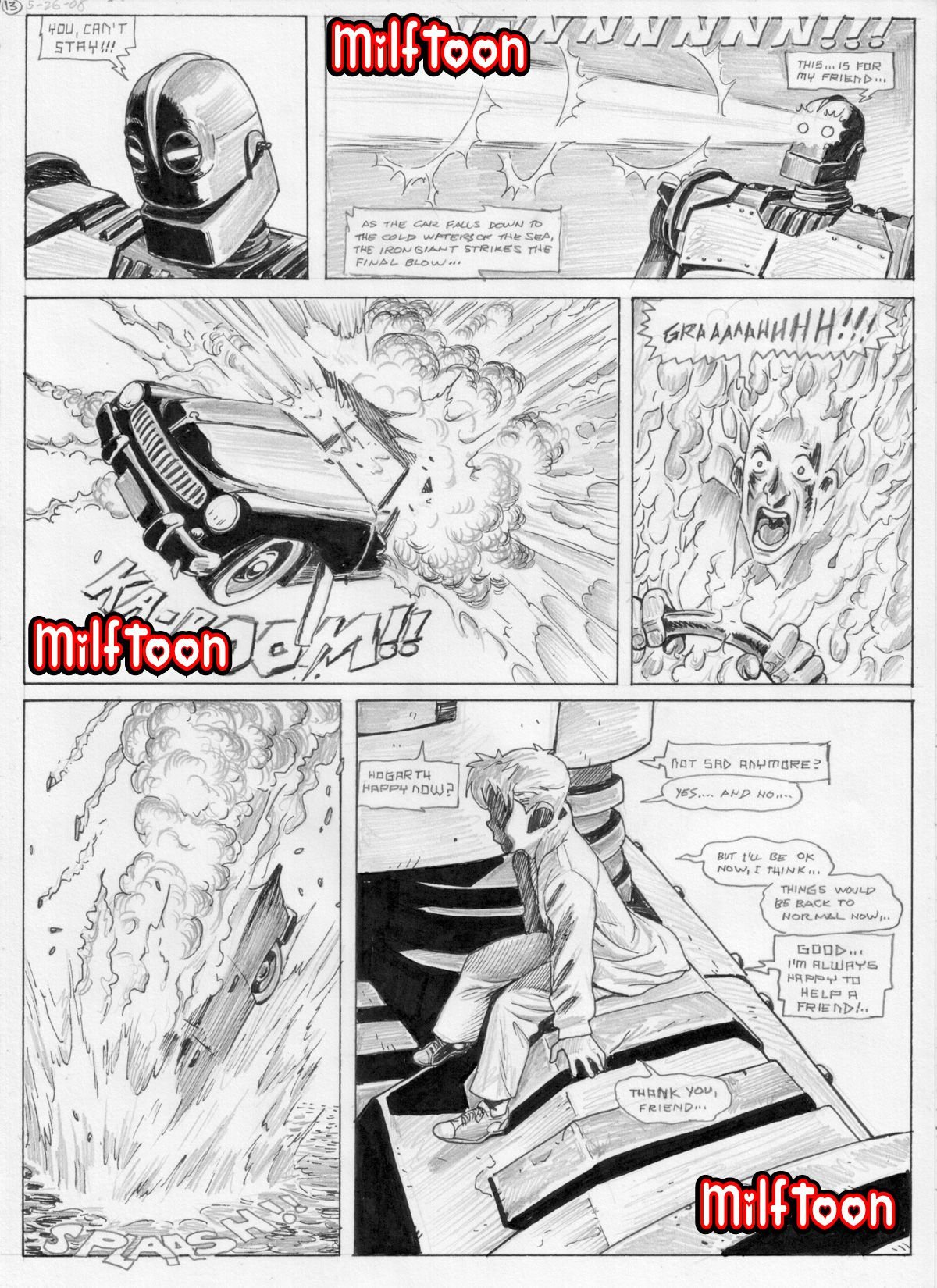Iron Giant (The Iron Giant) [MILFToon] 2 . Iron Giant  - Chapter 2 (The Iron Giant) [MILFToon] – page 14