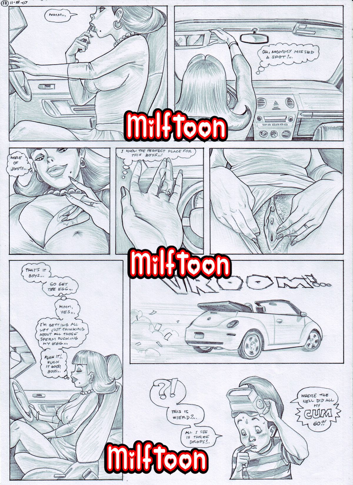 Jimmy Naitron (The Adventures of Jimmy Neutron: Boy Genius) [MILFToon] 1 . Jimmy Naitron  - Chapter 1 (The Adventures of Jimmy Neutron: Boy Genius) [MILFToon] – page 14