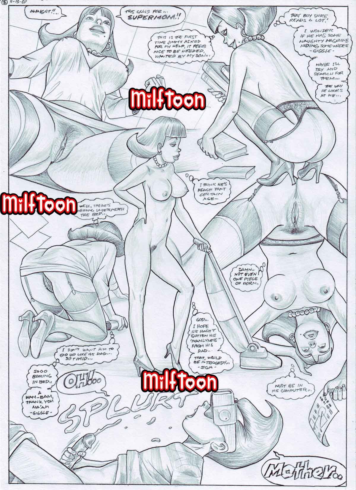 Jimmy Naitron (The Adventures of Jimmy Neutron: Boy Genius) [MILFToon] 1 . Jimmy Naitron  - Chapter 1 (The Adventures of Jimmy Neutron: Boy Genius) [MILFToon] – page 9