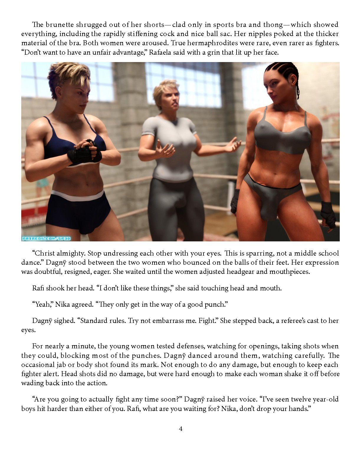 Carnal Competition [SquarePeg3D] 1 . Carnal Competition  - Chapter 1 - Intro Day 1 [SquarePeg3D] – page 5