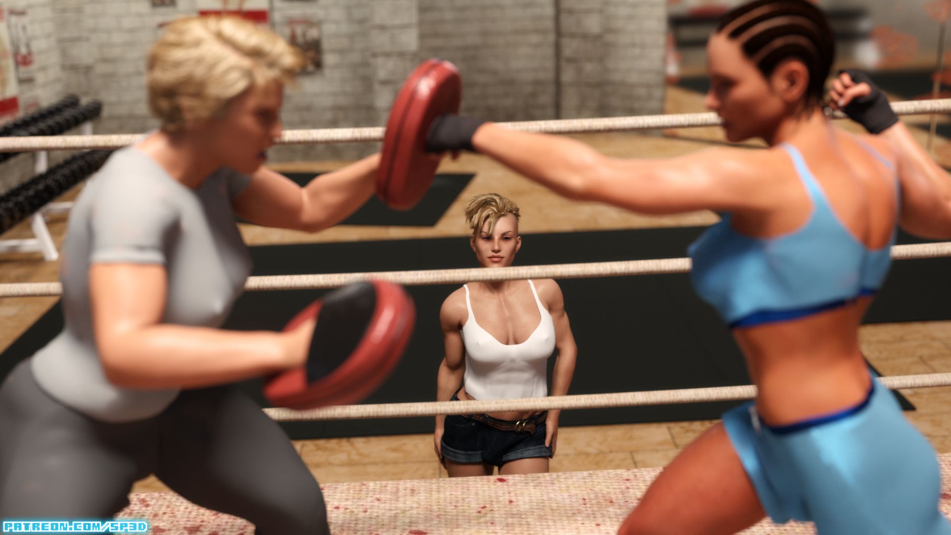 Carnal Competition [SquarePeg3D] 4 . Carnal Competition - Images Only [SquarePeg3D] – page 1