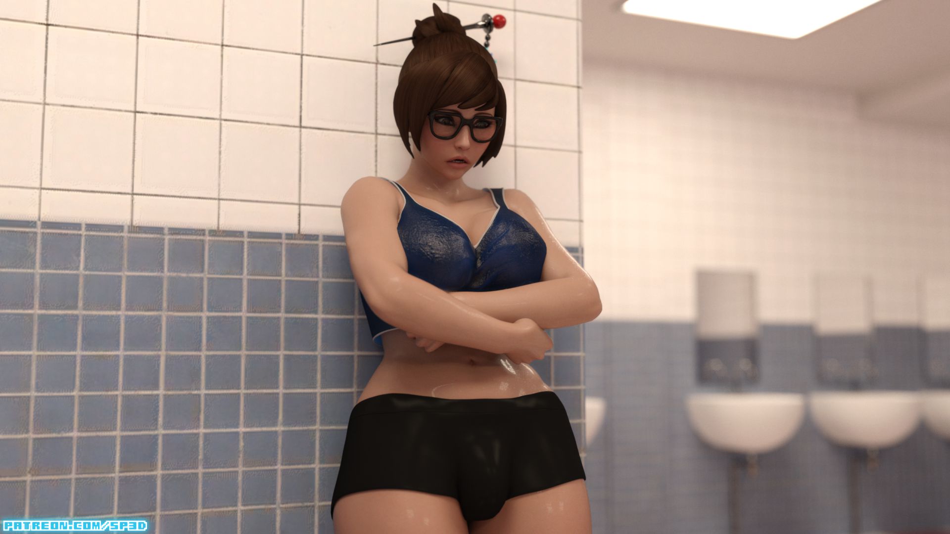 Love Works Out [SquarePeg3D] 1.5 . Love Works Out  - Chapter 1 - Images Only [SquarePeg3D] – page 10