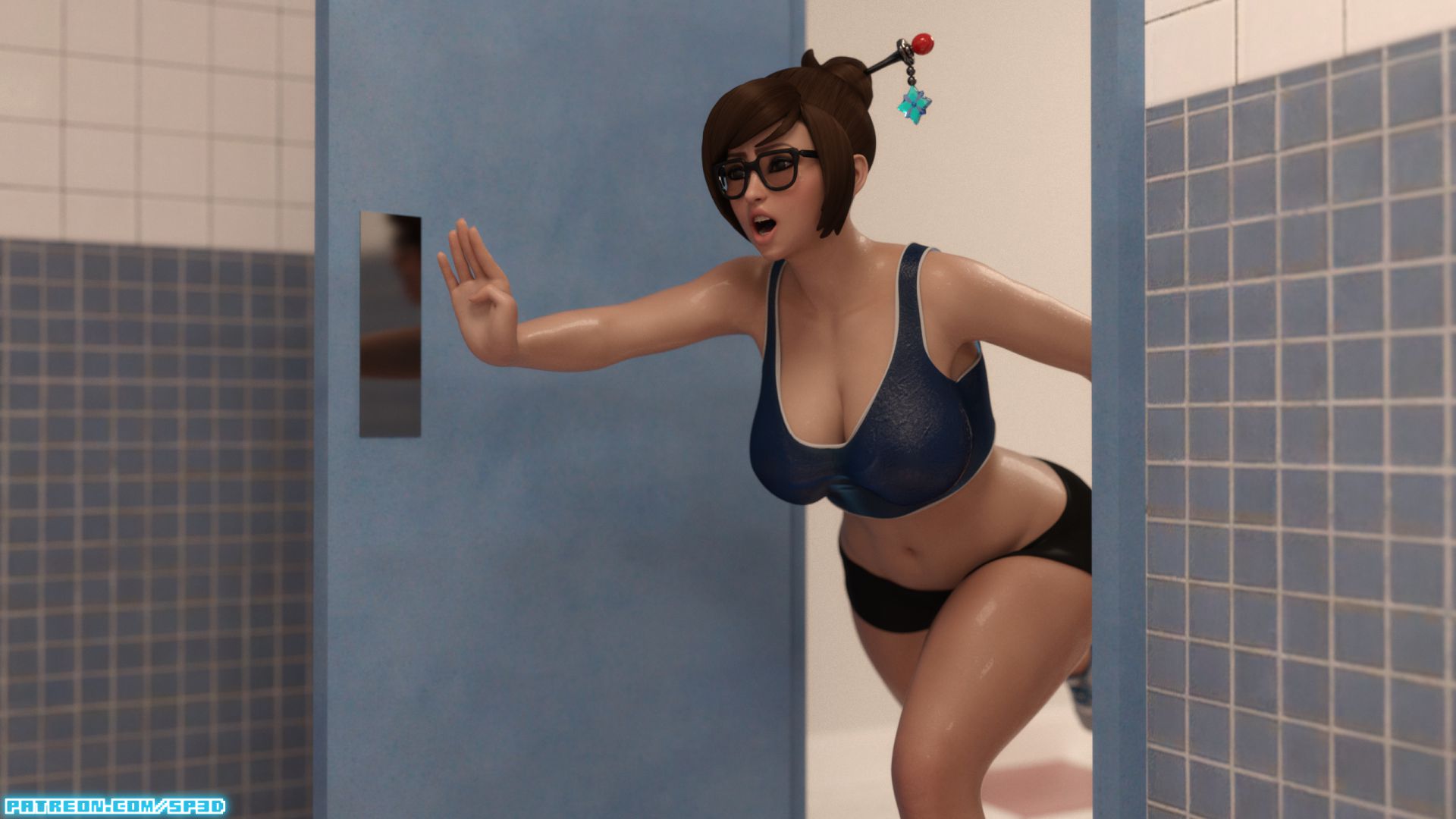 Love Works Out [SquarePeg3D] 1.5 . Love Works Out  - Chapter 1 - Images Only [SquarePeg3D] – page 9