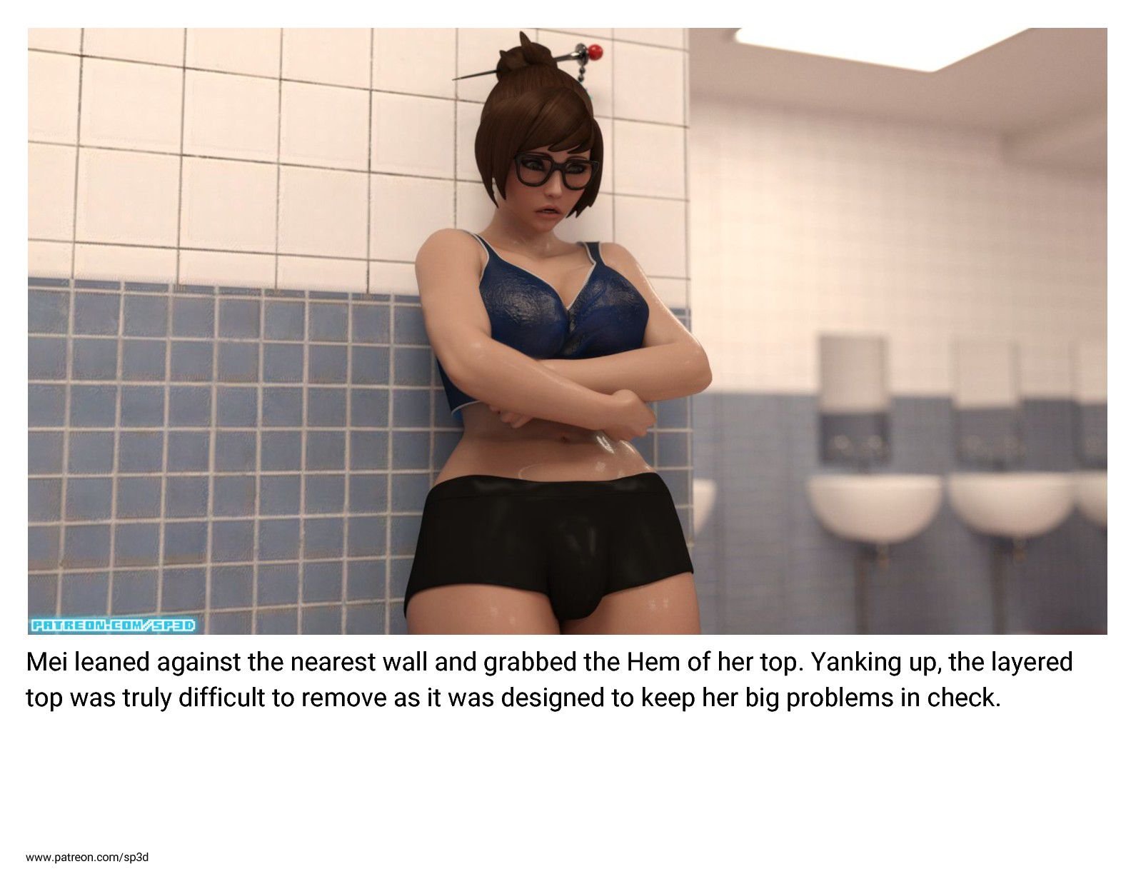 Love Works Out [SquarePeg3D] 1 . Love Works Out  - Chapter 1 [SquarePeg3D] – page 10