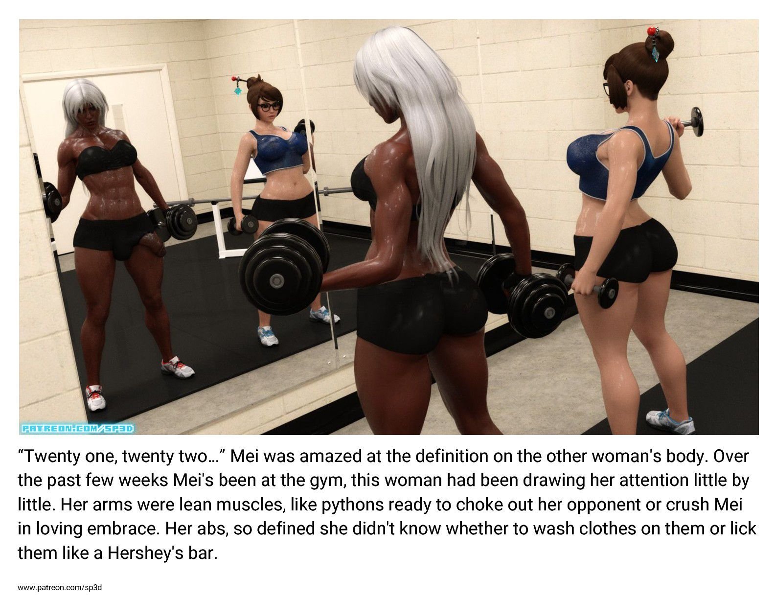 Love Works Out [SquarePeg3D] 1 . Love Works Out  - Chapter 1 [SquarePeg3D] – page 2