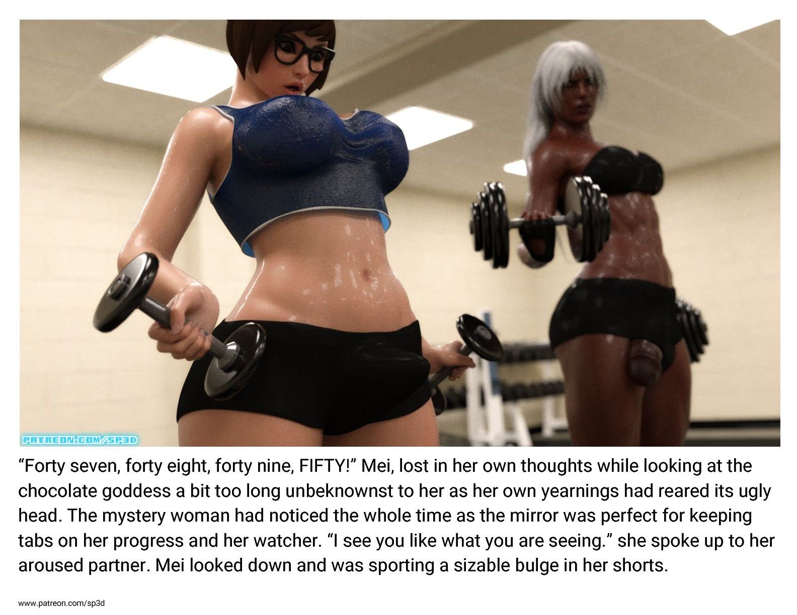 Love Works Out [SquarePeg3D] 1 . Love Works Out  - Chapter 1 [SquarePeg3D] – page 4