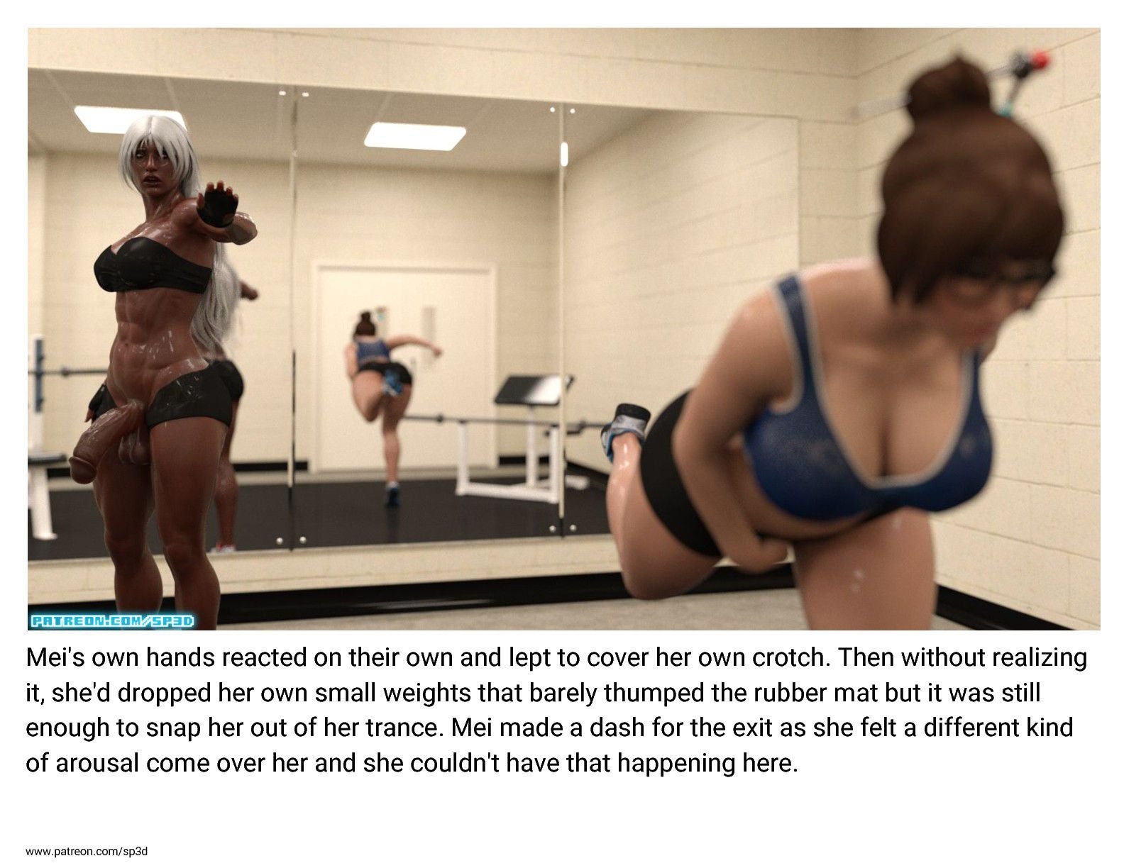 Love Works Out [SquarePeg3D] 1 . Love Works Out  - Chapter 1 [SquarePeg3D] – page 7
