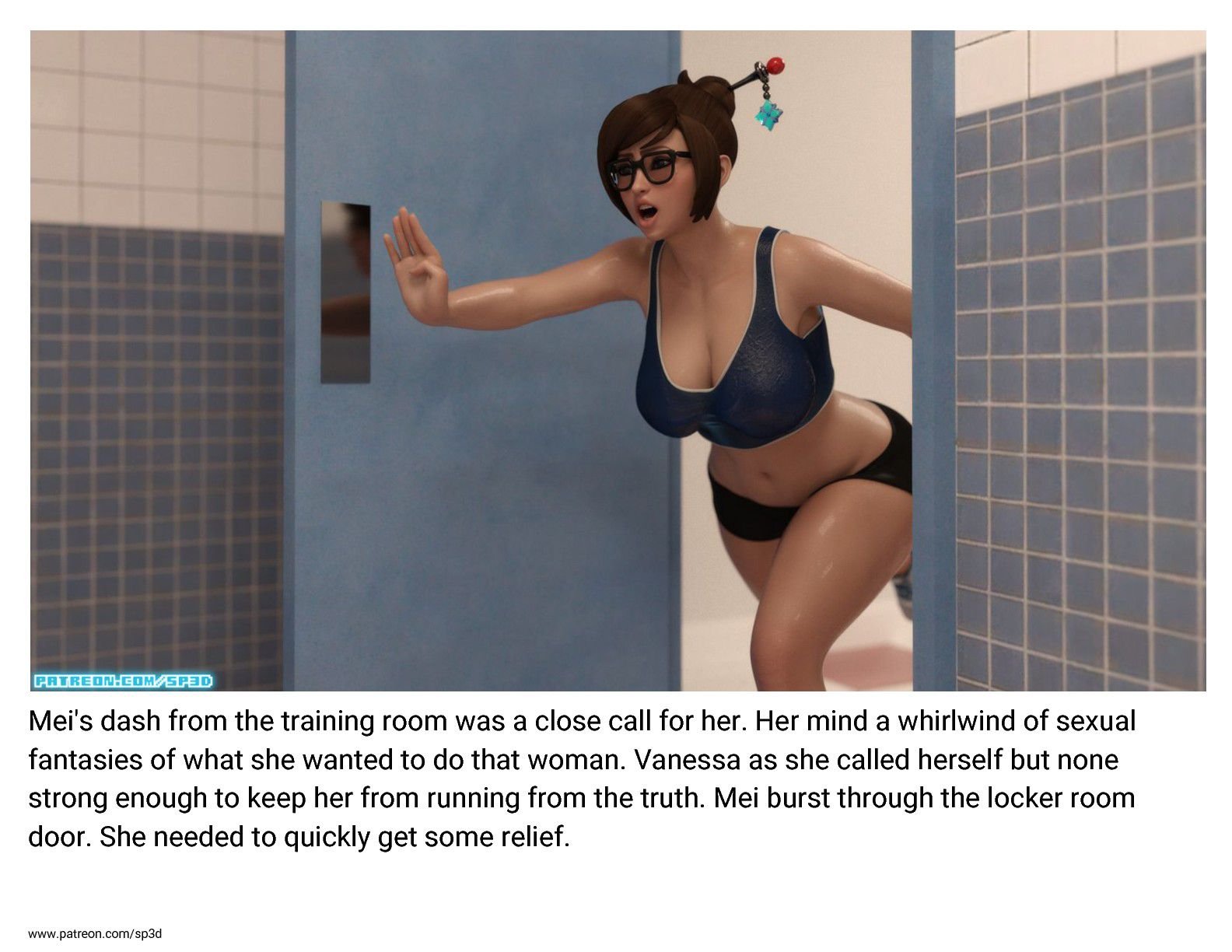 Love Works Out [SquarePeg3D] 1 . Love Works Out  - Chapter 1 [SquarePeg3D] – page 9