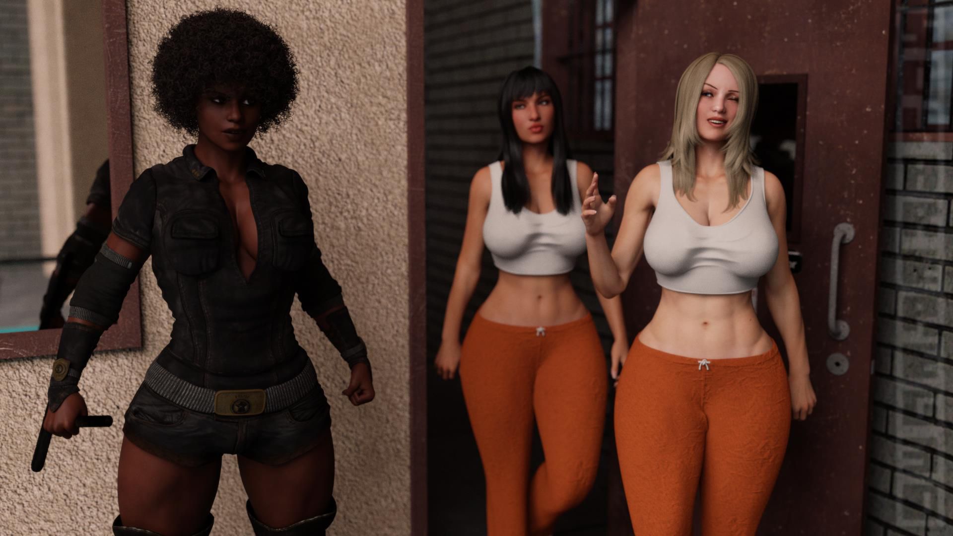 The New Prison Bitch [SquarePeg3D] 1.5 . The New Prison Bitch - Chapter 1 - No Dialog [SquarePeg3D] – page 3