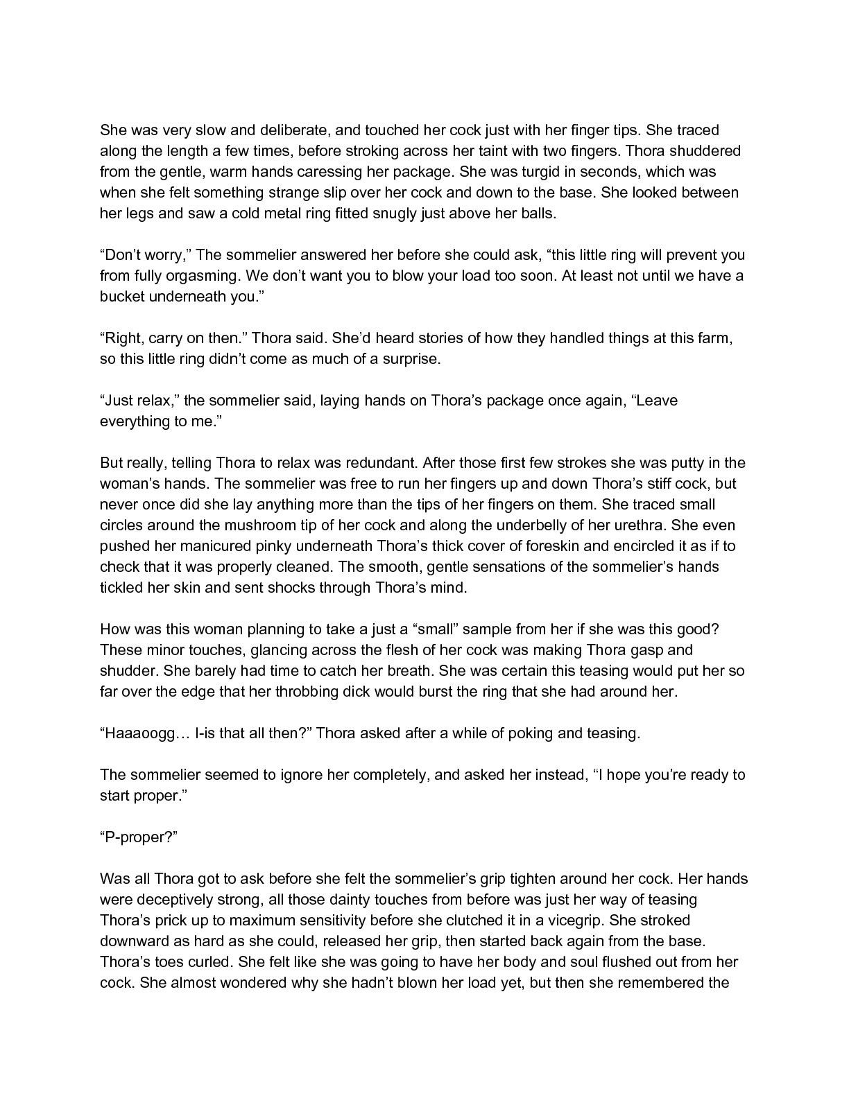 Thora At The Farm [SquarePeg3D] 1.5 . Thora At The Farm - Chapter 1 Text Only [SquarePeg3D] – page 3