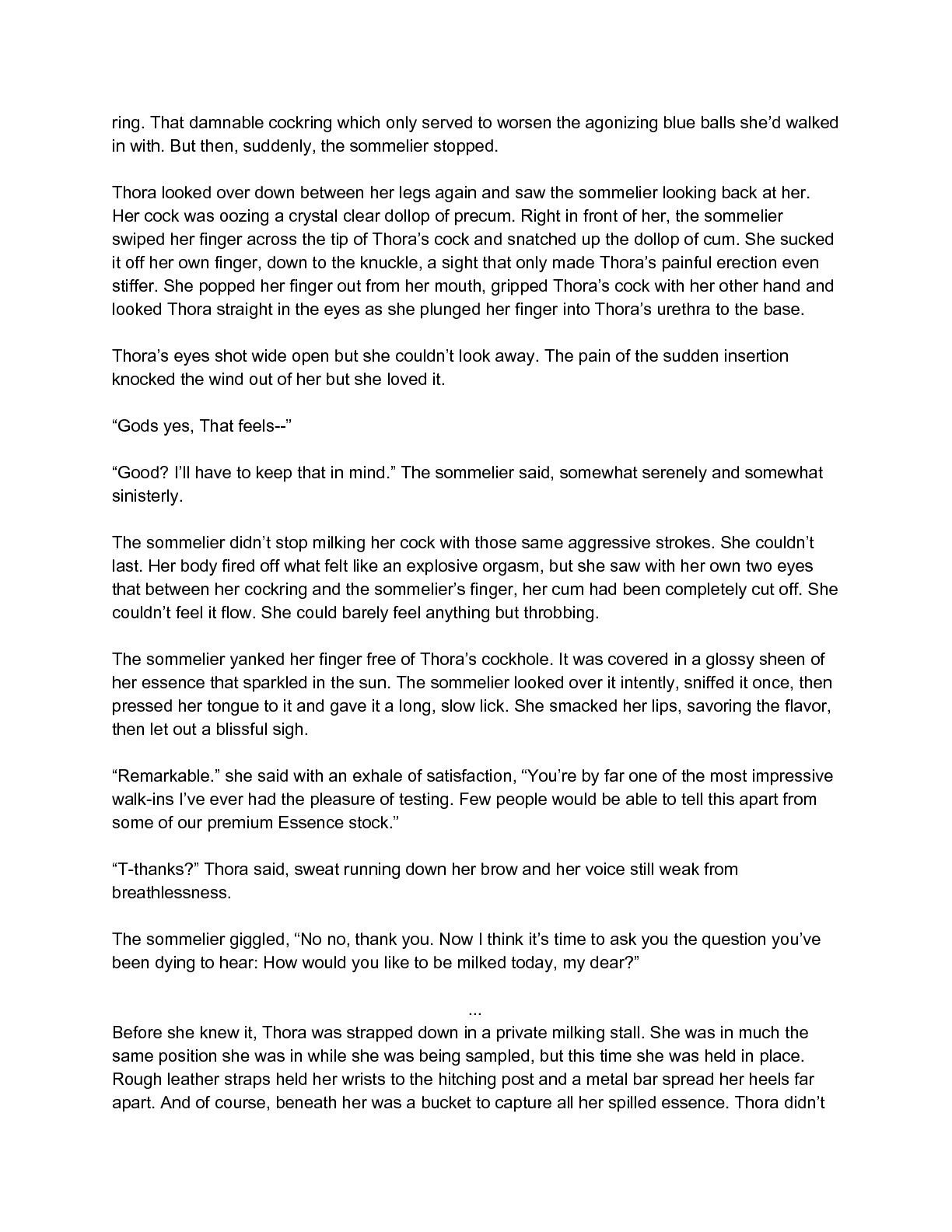 Thora At The Farm [SquarePeg3D] 1.5 . Thora At The Farm - Chapter 1 Text Only [SquarePeg3D] – page 4