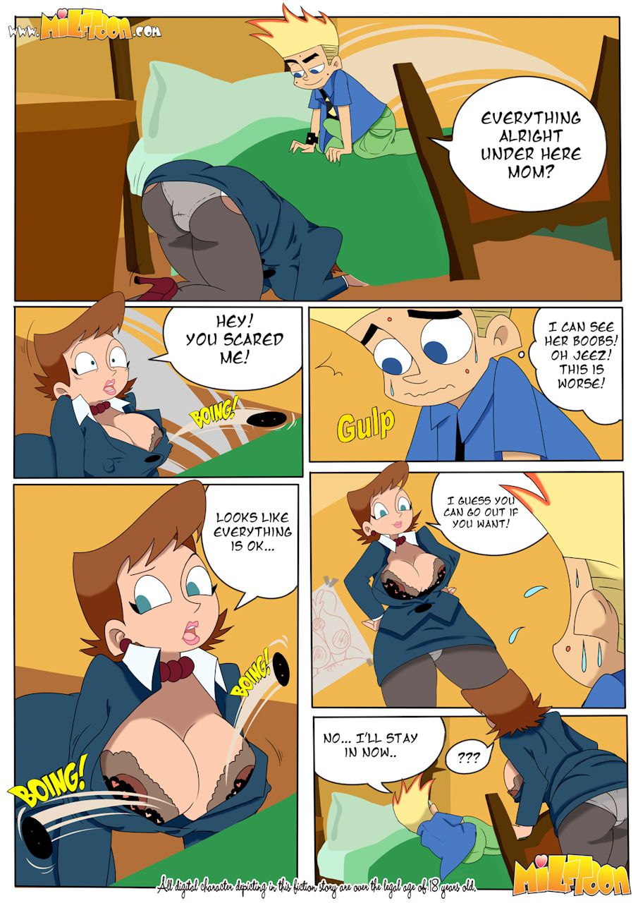 Johnny Exam (Johnny Test) [MILFToon] 1 . Johnny Exam - Chapter 1 (Johnny Test) [MILFToon] – page 4