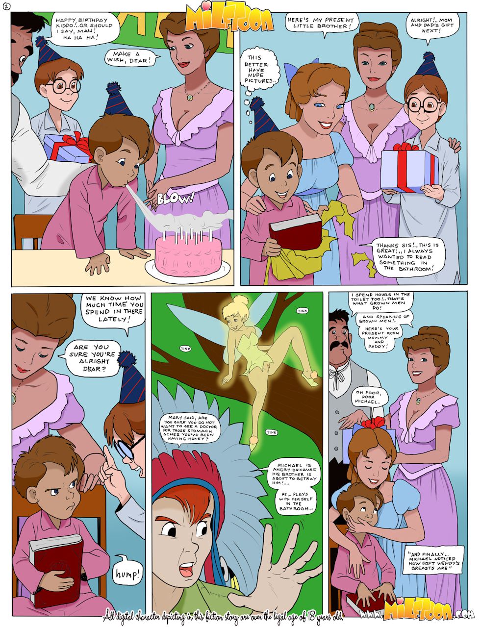 Mary And Wendy Go Pro (Peter And Wendy) [MILFToon] 1 . Mary And Wendy Go Pro  - Chapter 1 (Peter And Wendy) [MILFToon] – page 2