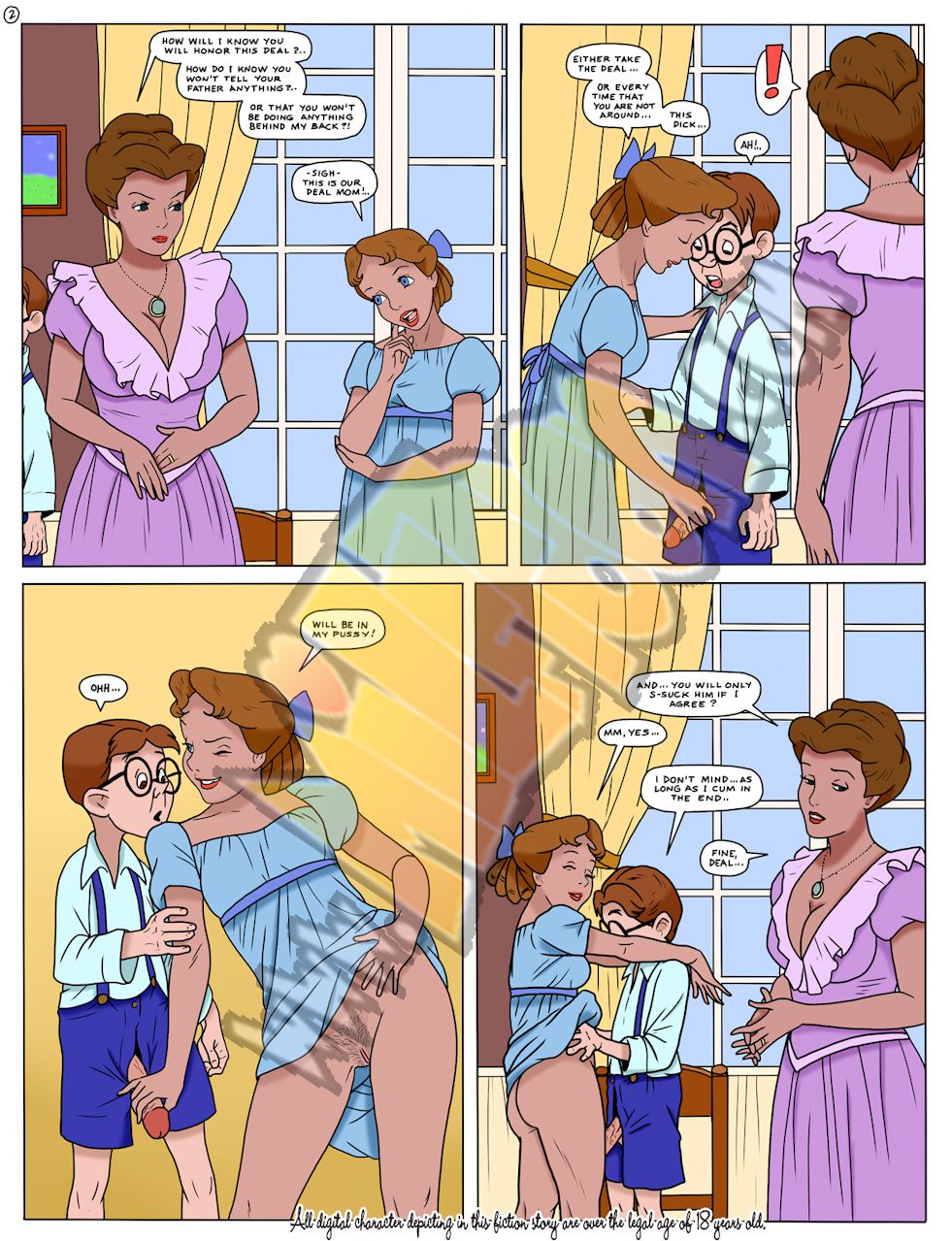 Mary And Wendy Go Pro (Peter And Wendy) [MILFToon] 2 . Mary And Wendy Go Pro  - Chapter 2 (Peter And Wendy) [MILFToon] – page 2