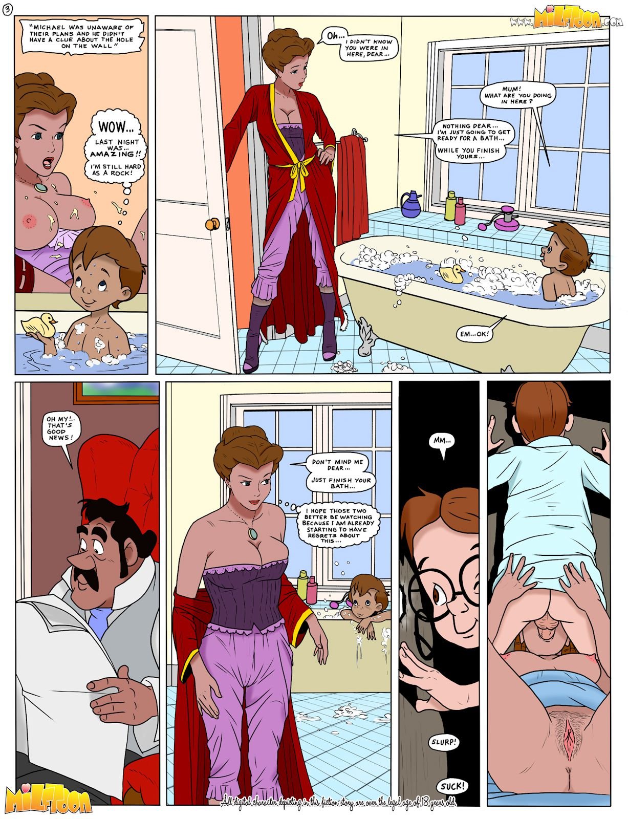 Mary And Wendy Go Pro (Peter And Wendy) [MILFToon] 2 . Mary And Wendy Go Pro  - Chapter 2 (Peter And Wendy) [MILFToon] – page 3
