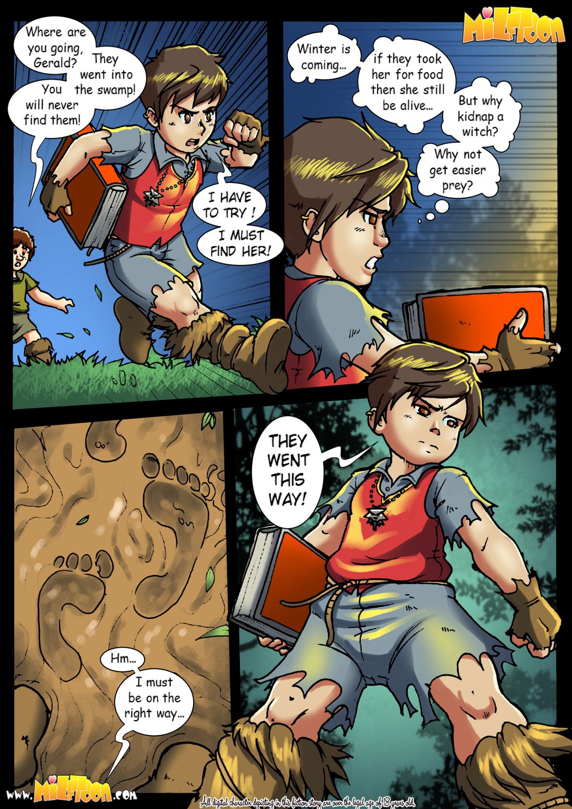 Milfcher (The Witcher) [MILFToon] 1 . Milfcher - Chapter 1 (The Witcher) [MILFToon] – page 2