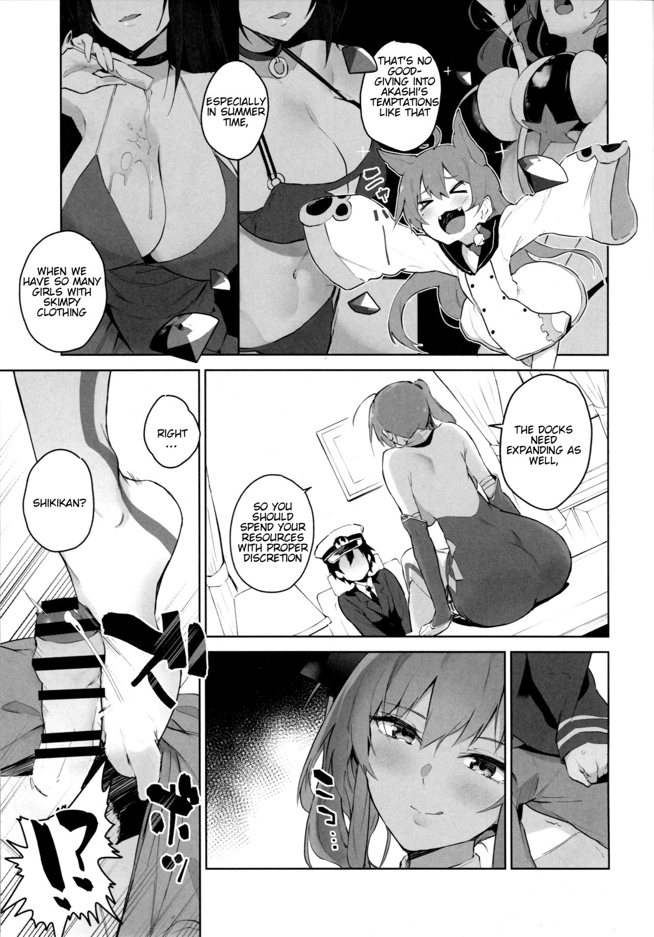 Ai wa Ai yori Aoi? (Azur Lane) [Muteki Soda] 1 . Ai wa Ai yori Aoi?  - Chapter 1 (Azur Lane) [Muteki Soda] – page 4
