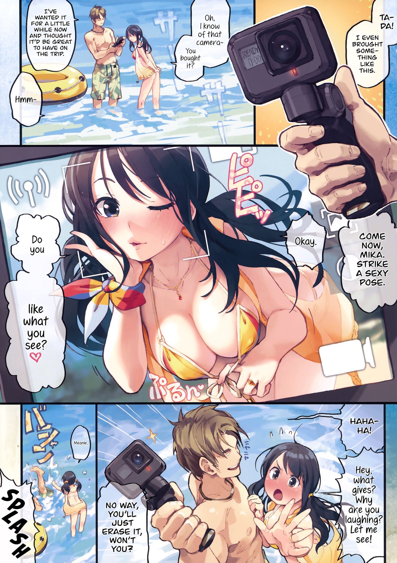 Private beach Nite [LENA-7] 1 . Private beach Nite - Chapter 1 [LENA-7] – page 6