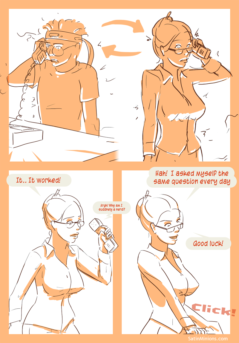 Crank Call [SatinMinions] 1 . Crank Call  - Chapter 1 [SatinMinions] – page 4