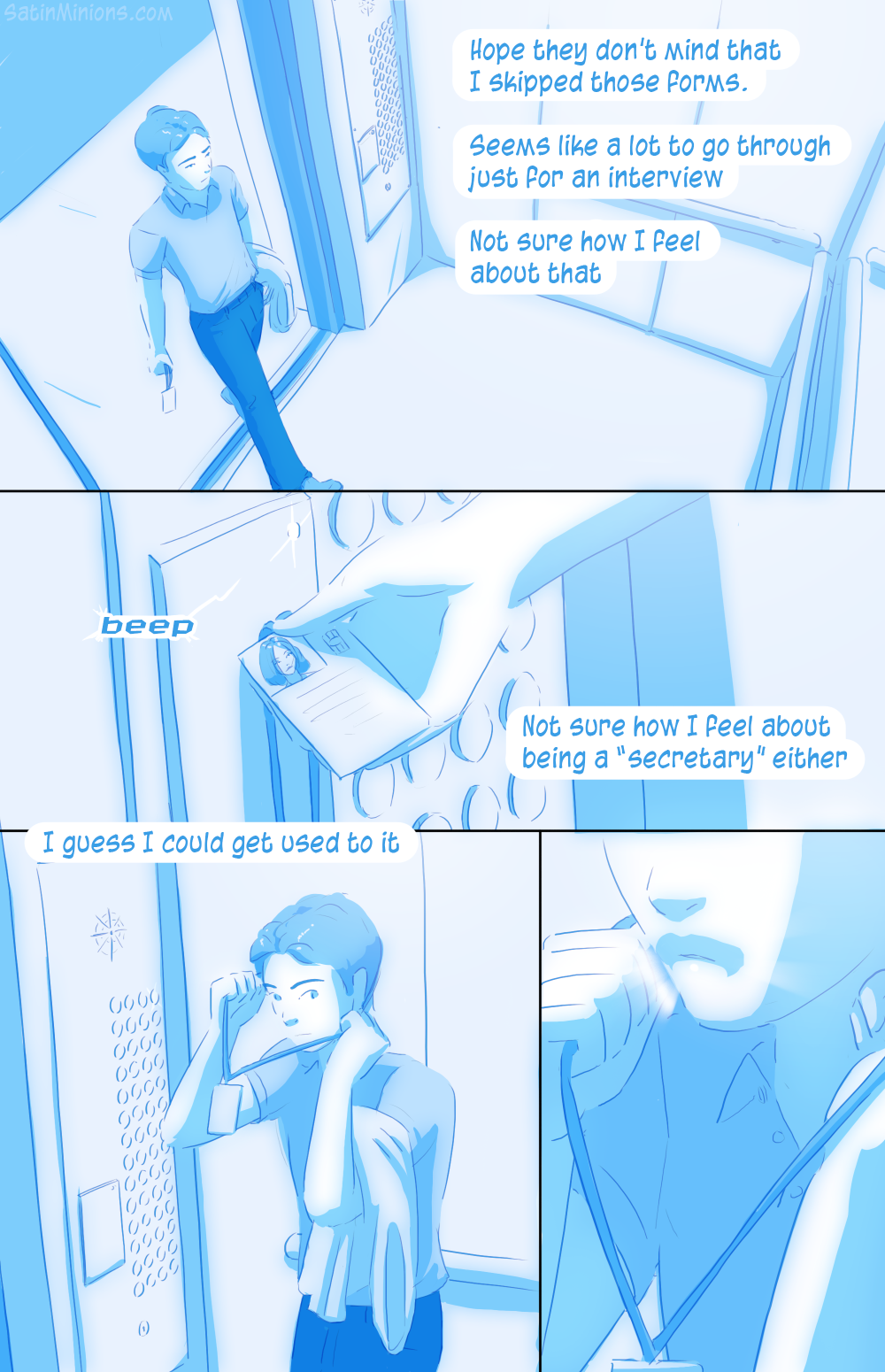 Entry Level Positions [SatinMinions] 1 . Entry Level Positions  - Chapter 1 [SatinMinions] – page 3