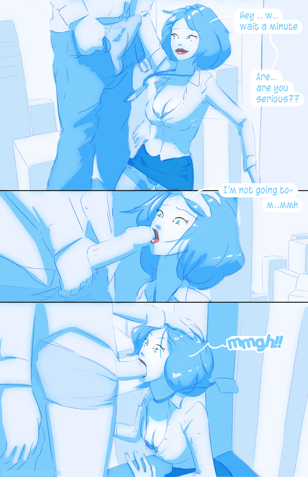 Entry Level Positions [SatinMinions] 1 . Entry Level Positions  - Chapter 1 [SatinMinions] – page 9