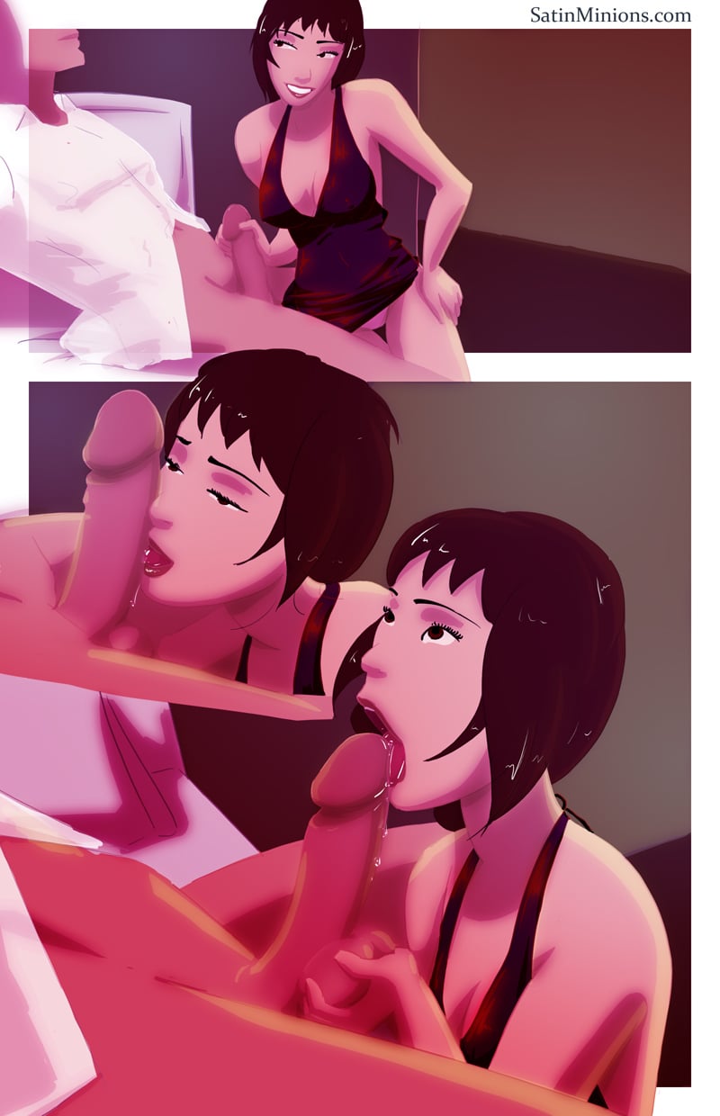 Her Favorite Client [SatinMinions] 1 . Her Favorite Client  - Chapter 1 [SatinMinions] – page 7