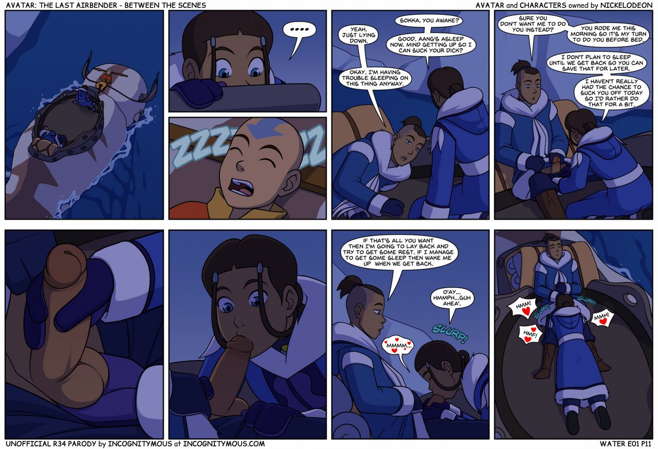 Between The Scenes (Avatar: The Last Airbender) [Incognitymous] 1 . Between The Scenes  - Chapter 1 (Avatar: The Last Airbender) [Incognitymous] – page 11