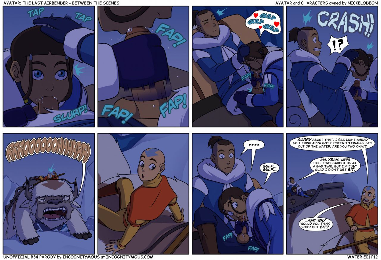 Between The Scenes (Avatar: The Last Airbender) [Incognitymous] 1 . Between The Scenes  - Chapter 1 (Avatar: The Last Airbender) [Incognitymous] – page 12