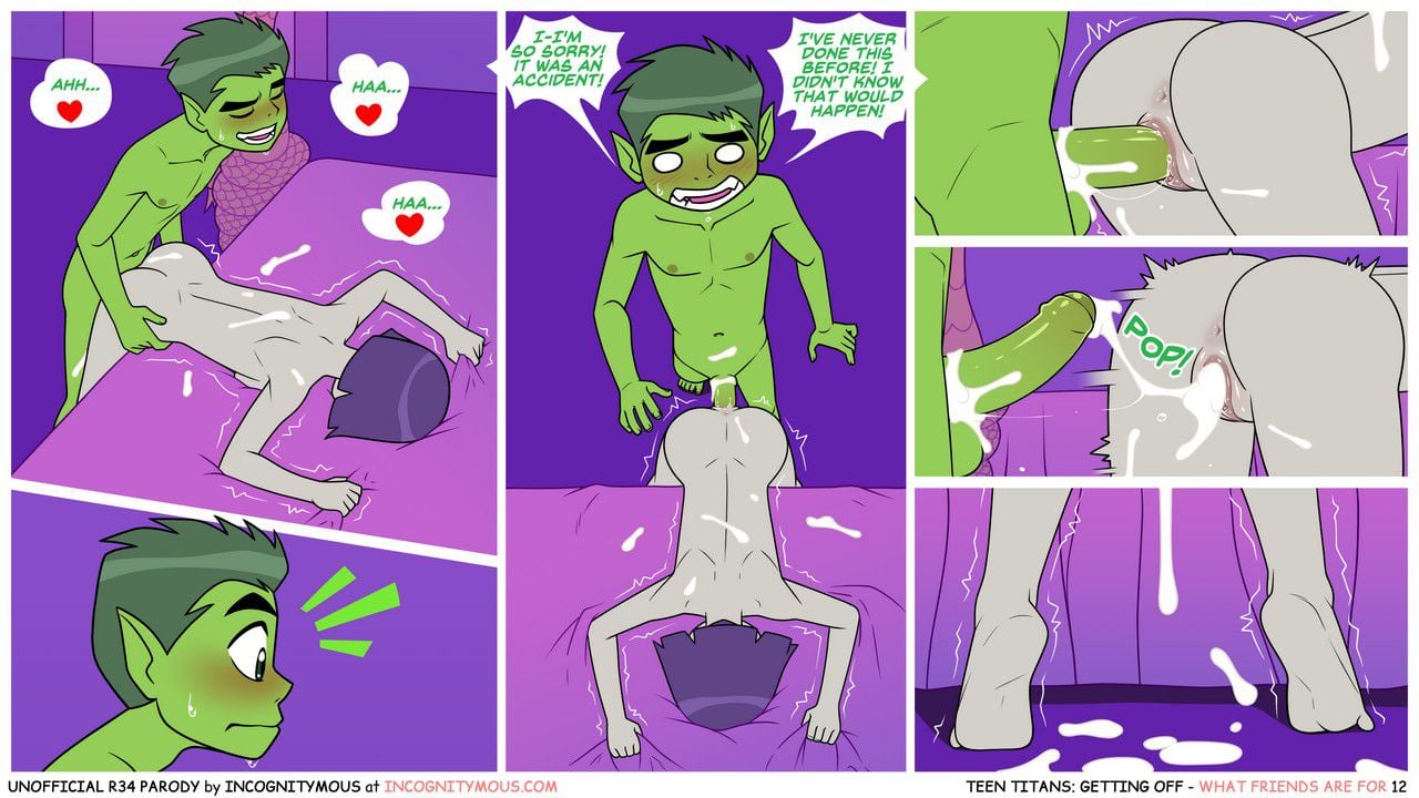 Getting Off (Teen Titans) [Incognitymous] 1 . Getting Off  - Chapter 1 (Teen Titans) [Incognitymous] – page 12