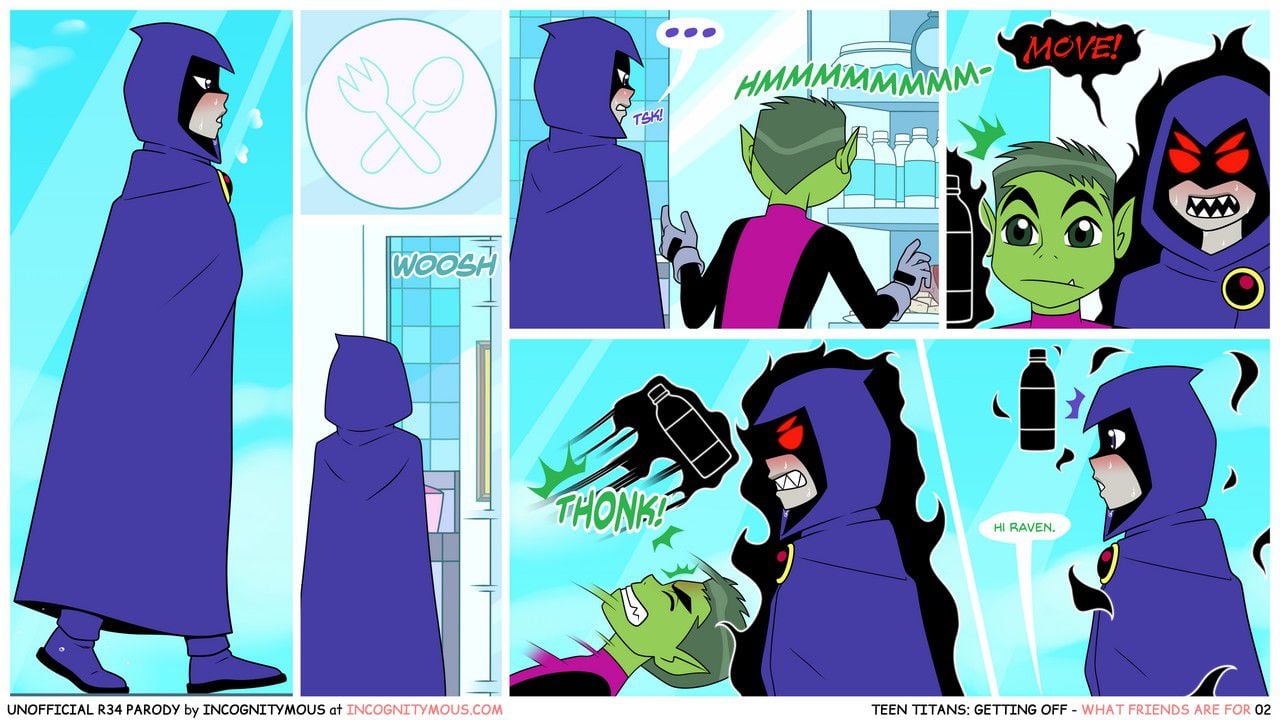 Getting Off (Teen Titans) [Incognitymous] 1 . Getting Off  - Chapter 1 (Teen Titans) [Incognitymous] – page 2