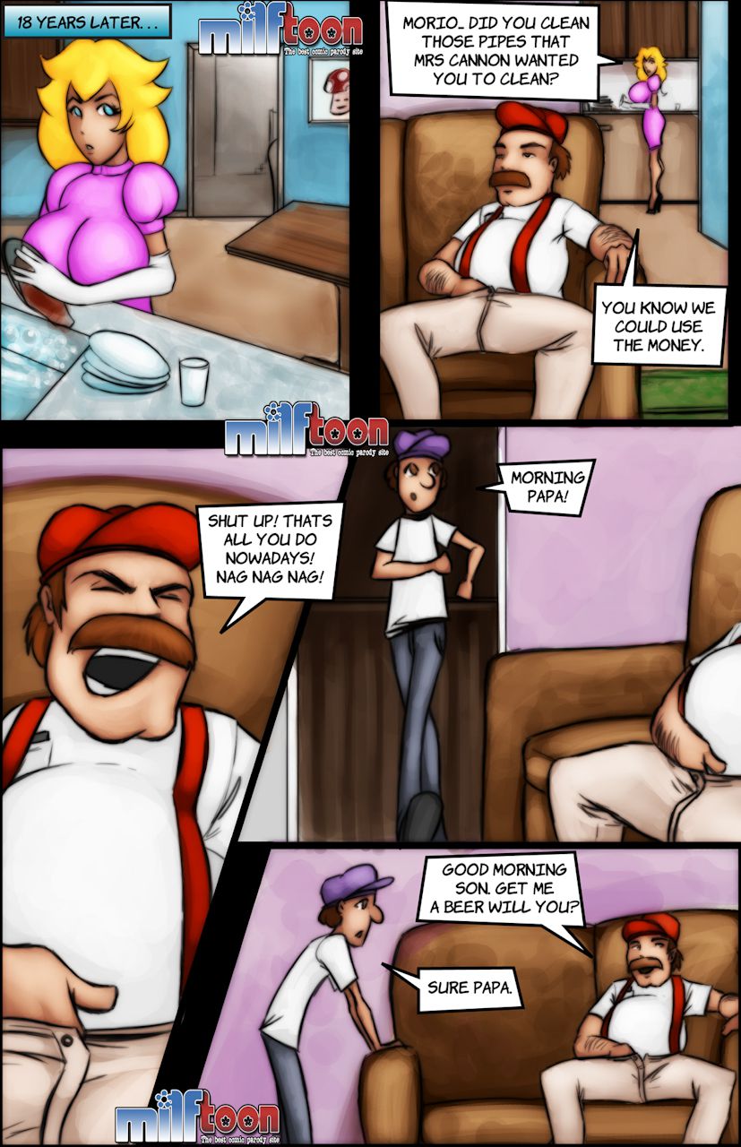 Morio Land (Mario Series) [MILFToon] 1 . Morio Land  - Chapter 1 (Mario Series) [MILFToon] – page 2