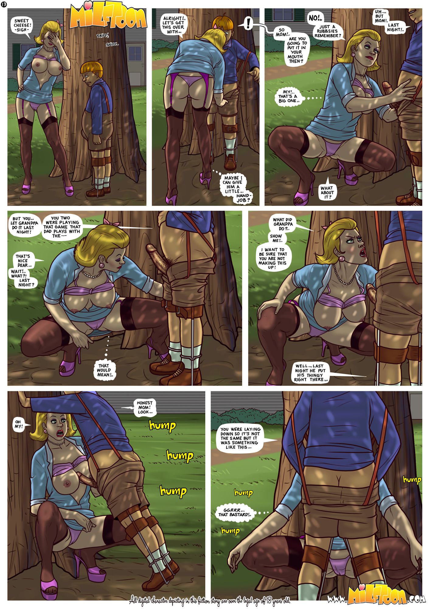 Mr. Dickles (Mr. Pickles) [MILFToon] 1 . Mr. Dickles  - Chapter 1 (Mr. Pickles) [MILFToon] – page 14