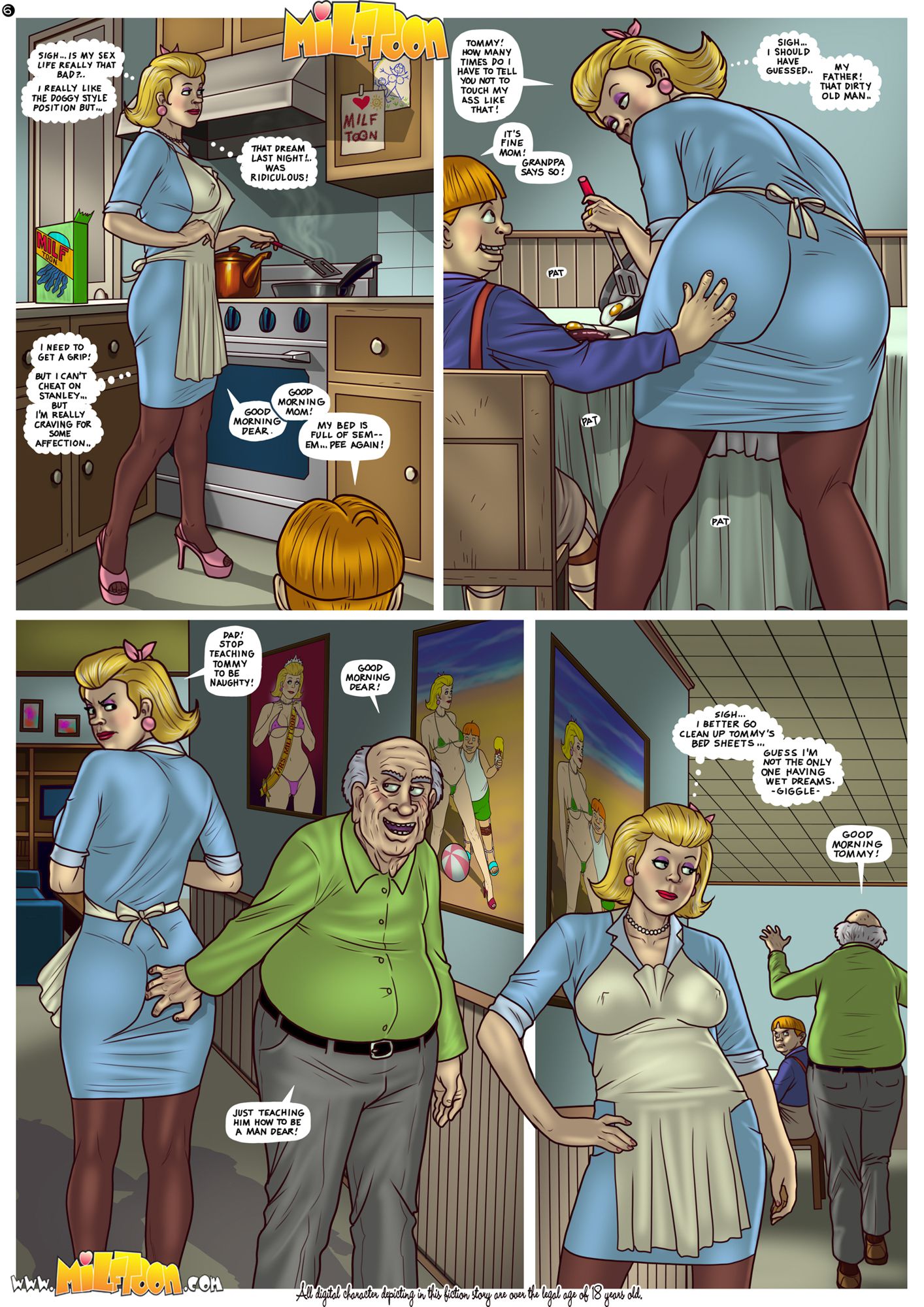 Mr. Dickles (Mr. Pickles) [MILFToon] 1 . Mr. Dickles  - Chapter 1 (Mr. Pickles) [MILFToon] – page 6