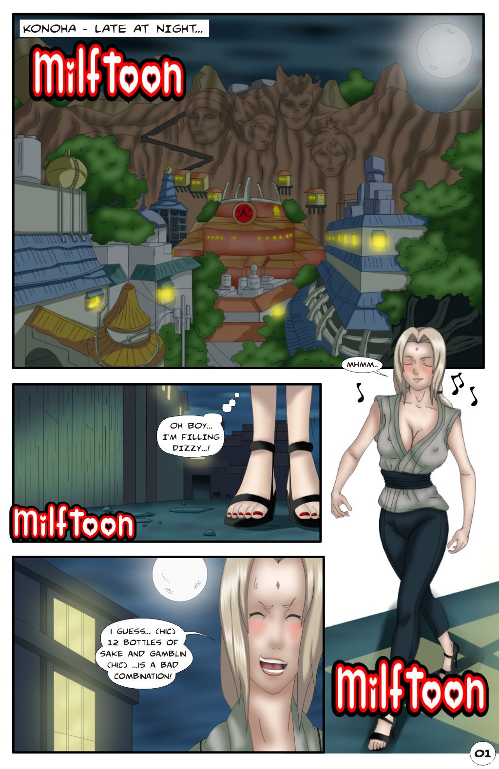 Naruto (Naruto) [MILFToon] 1 . Naruto  - Chapter 1 (Naruto) [MILFToon] – page 1
