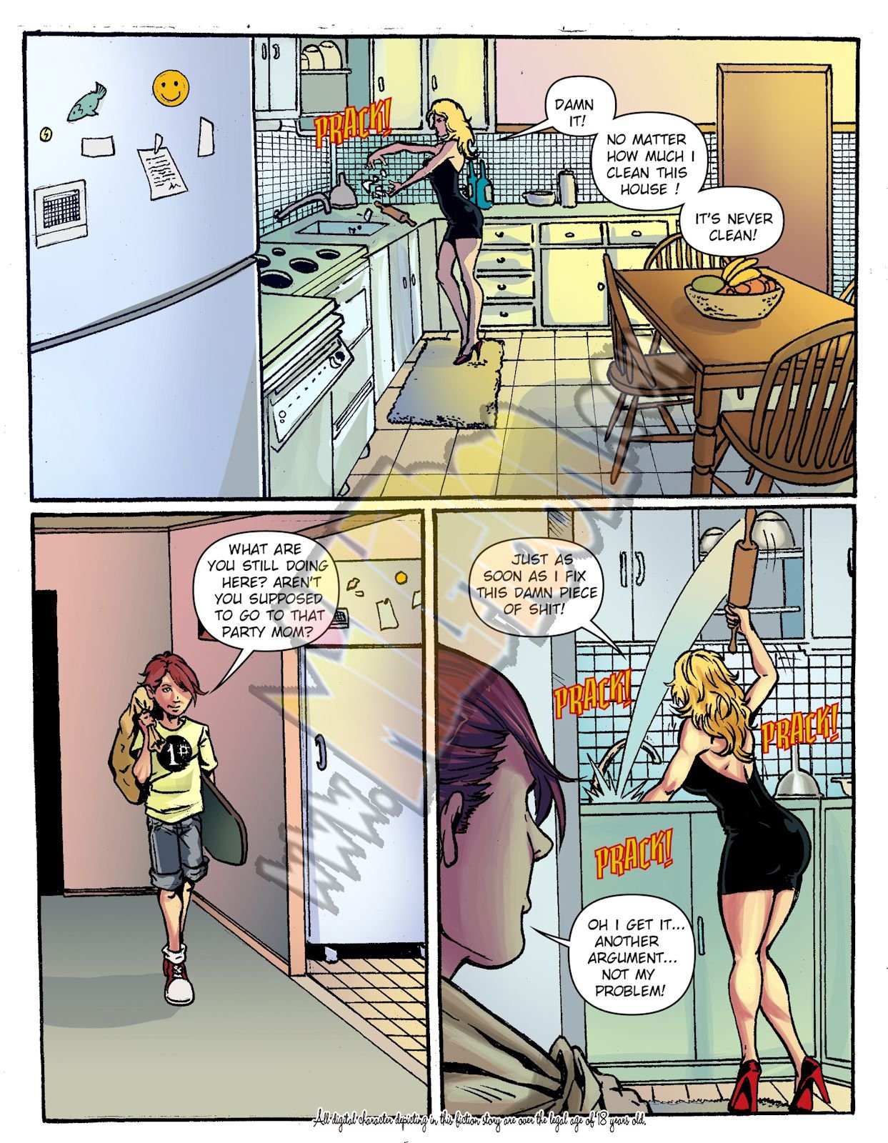Not Going [MILFToon] 1 . Not Going  - Chapter 1 [MILFToon] – page 2