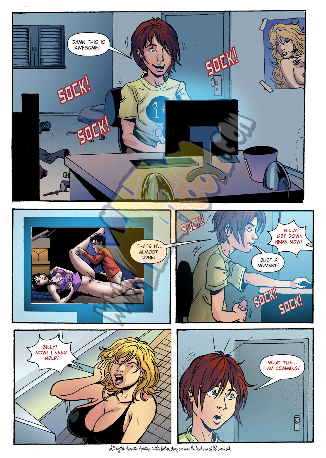 Not Going [MILFToon] 1 . Not Going  - Chapter 1 [MILFToon] – page 4