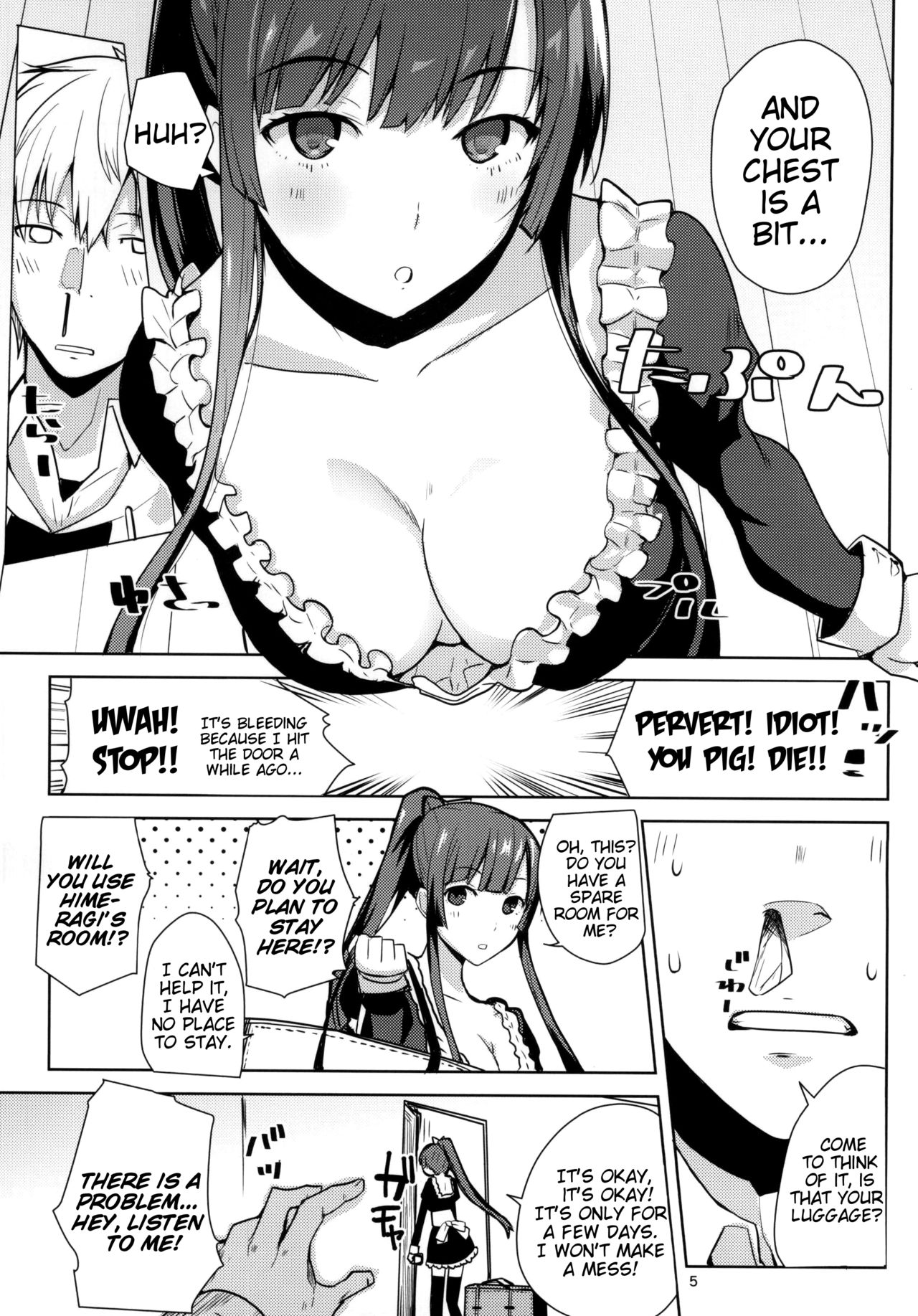Don’t call me Kirasucker (Strike The Blood) [Harenochiame] 1 . Don't call me Kirasucker  - Chapter 1 (Strike The Blood) [Harenochiame] – page 3