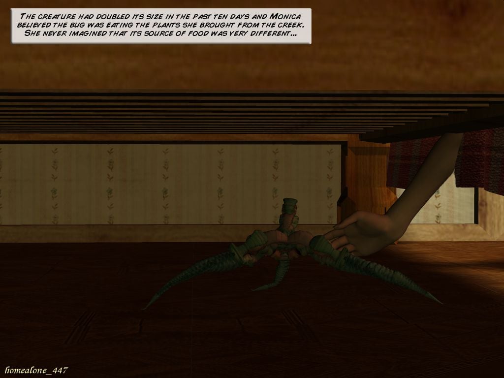 Bedroom Pet [3DMonsterStories, Droid447] 1 . Bedroom Pet  - Chapter 1 [3DMonsterStories, Droid447] – page 10