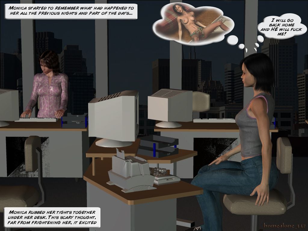 Bedroom Pet [3DMonsterStories, Droid447] 1 . Bedroom Pet  - Chapter 1 [3DMonsterStories, Droid447] – page 27