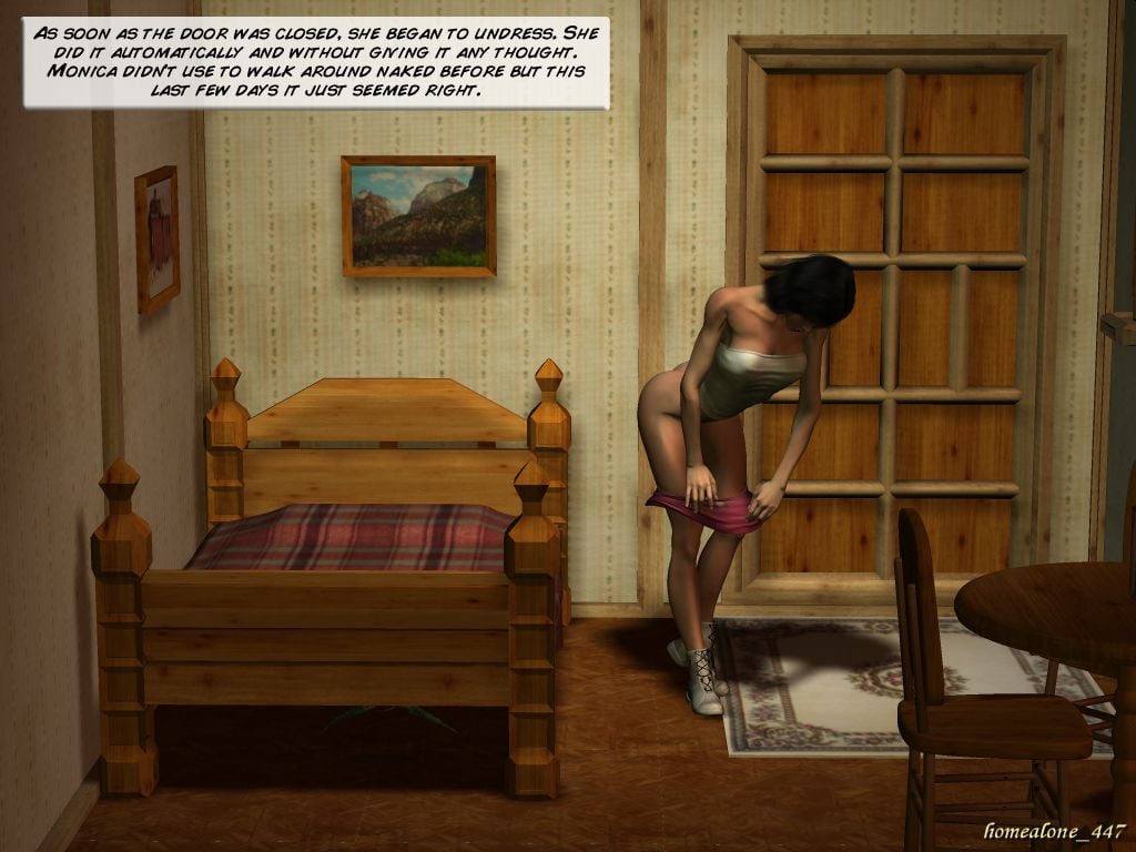 Bedroom Pet [3DMonsterStories, Droid447] 1 . Bedroom Pet  - Chapter 1 [3DMonsterStories, Droid447] – page 8