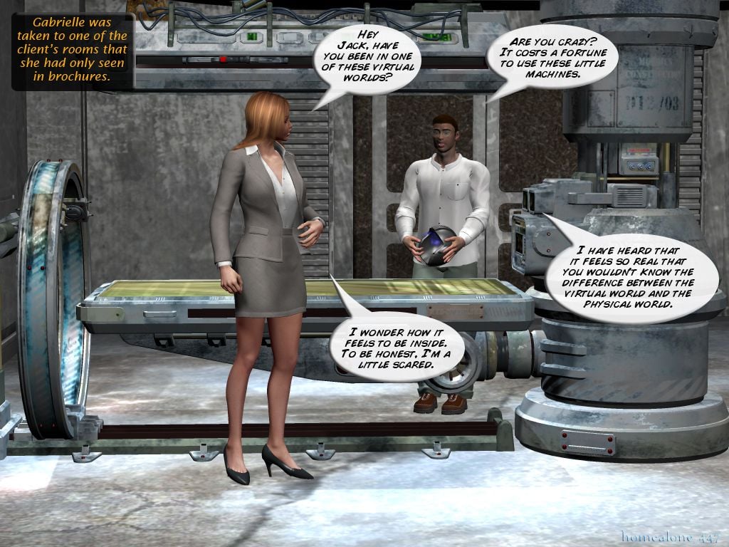 Beyond The Limit [3DMonsterStories, Droid447] 1 . Beyond The Limit  - Chapter 1 [3DMonsterStories, Droid447] – page 8