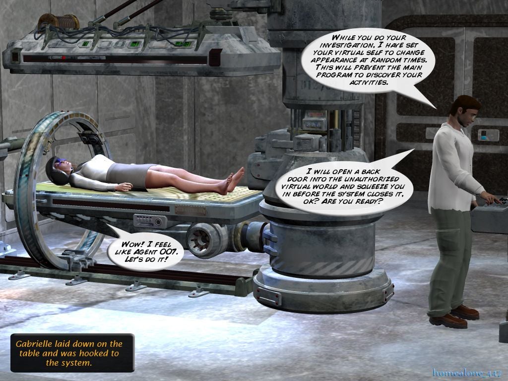 Beyond The Limit [3DMonsterStories, Droid447] 1 . Beyond The Limit  - Chapter 1 [3DMonsterStories, Droid447] – page 9