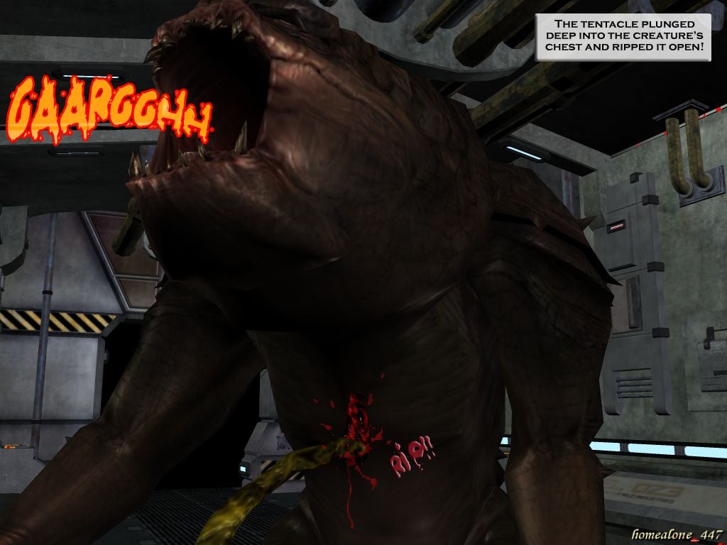 Breeding Station [3DMonsterStories, Droid447] 1 . Breeding Station  - Chapter 1 [3DMonsterStories, Droid447] – page 11